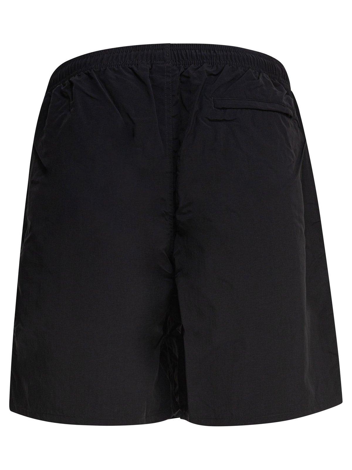Stussy Stook Drawstring Water Shorts In Black
