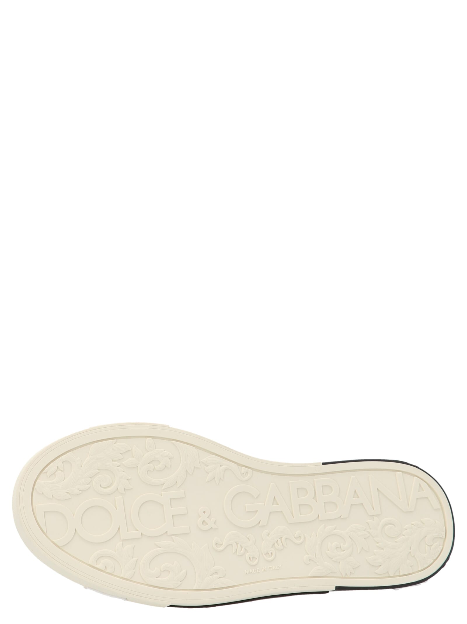 Shop Dolce & Gabbana New Portofino Shoes In White/gold