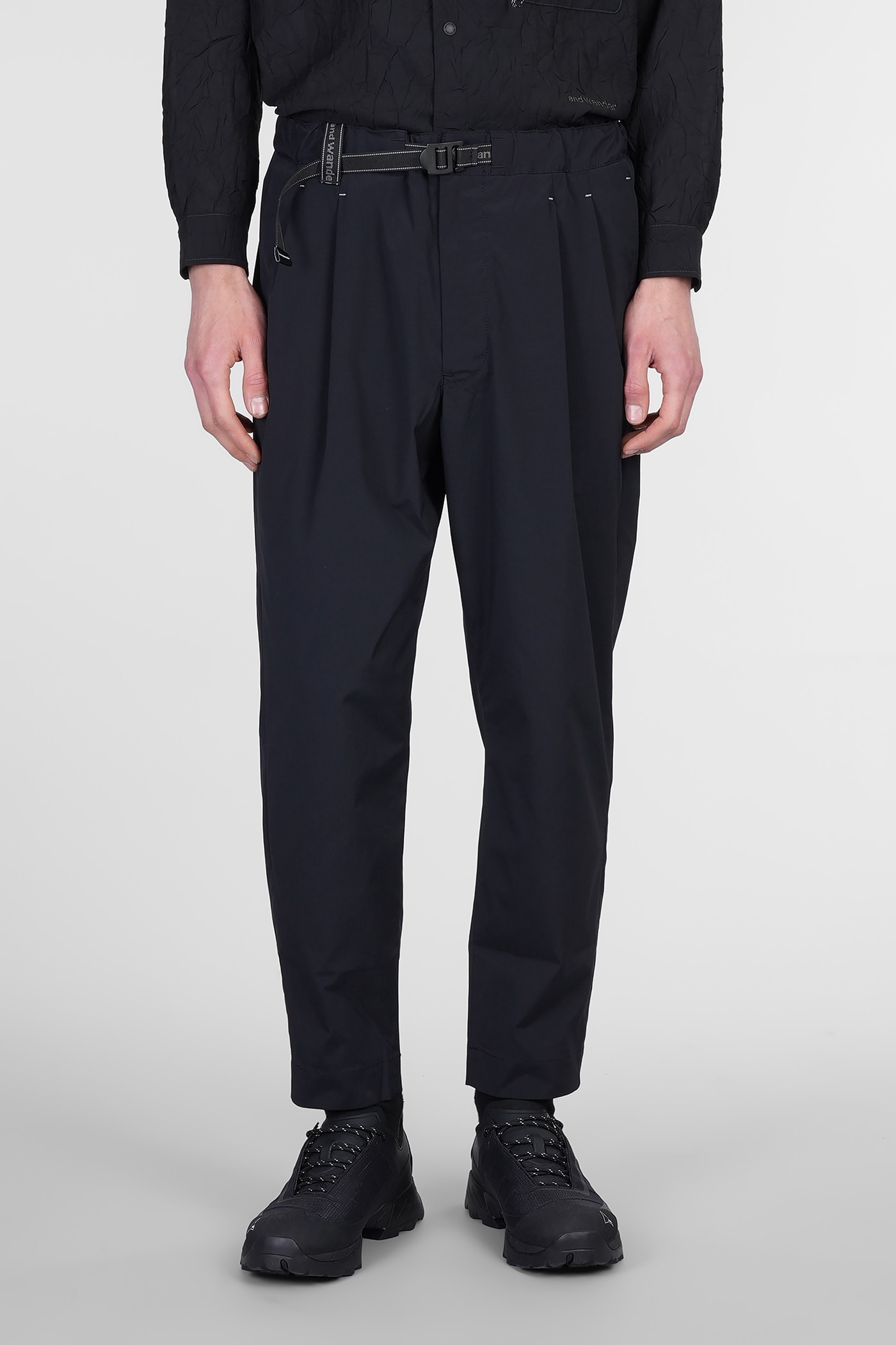 Pants In Black Polyester