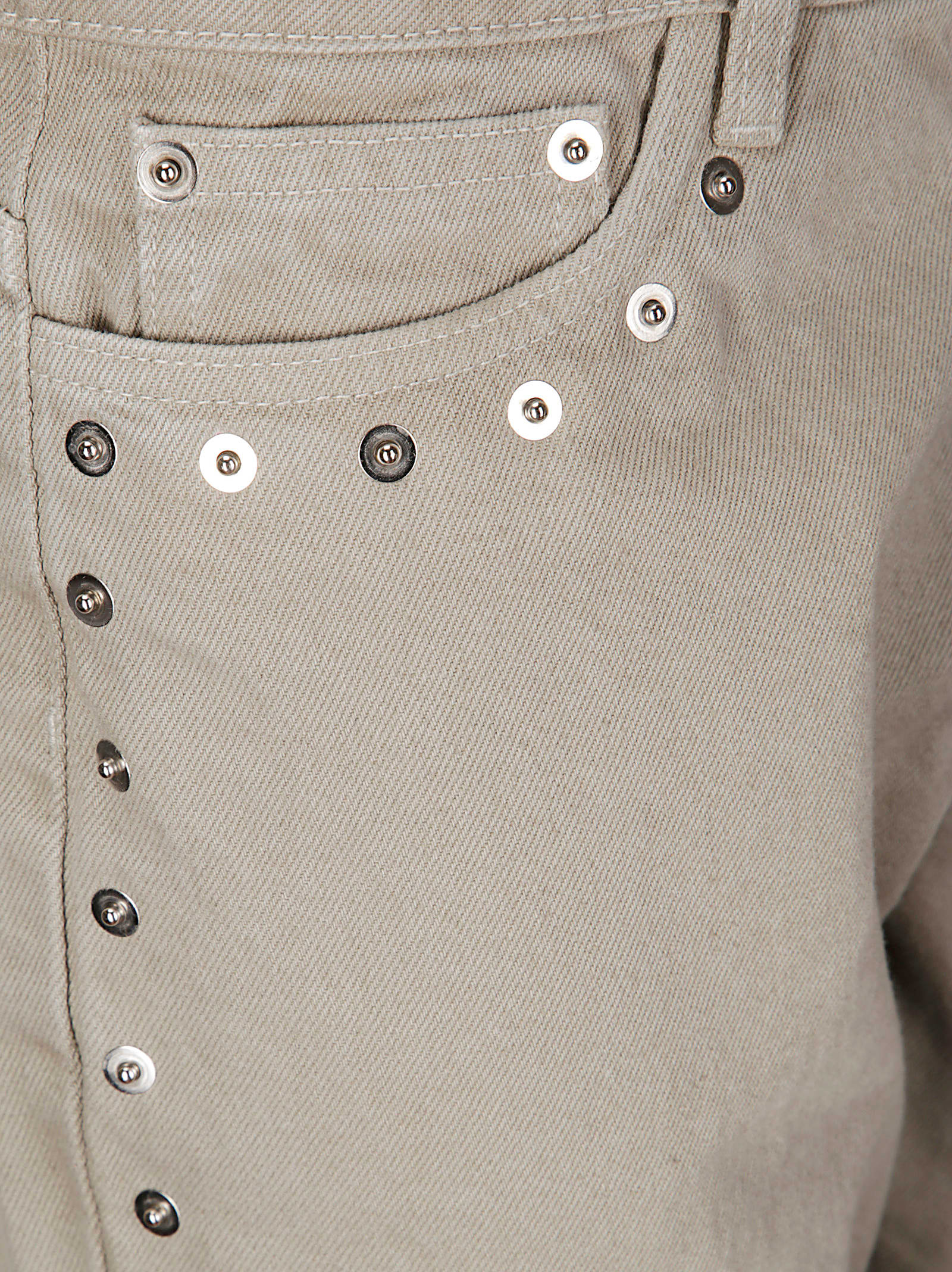 Paloma Wool Crowd Studded Boyfriend Jeans In Gray