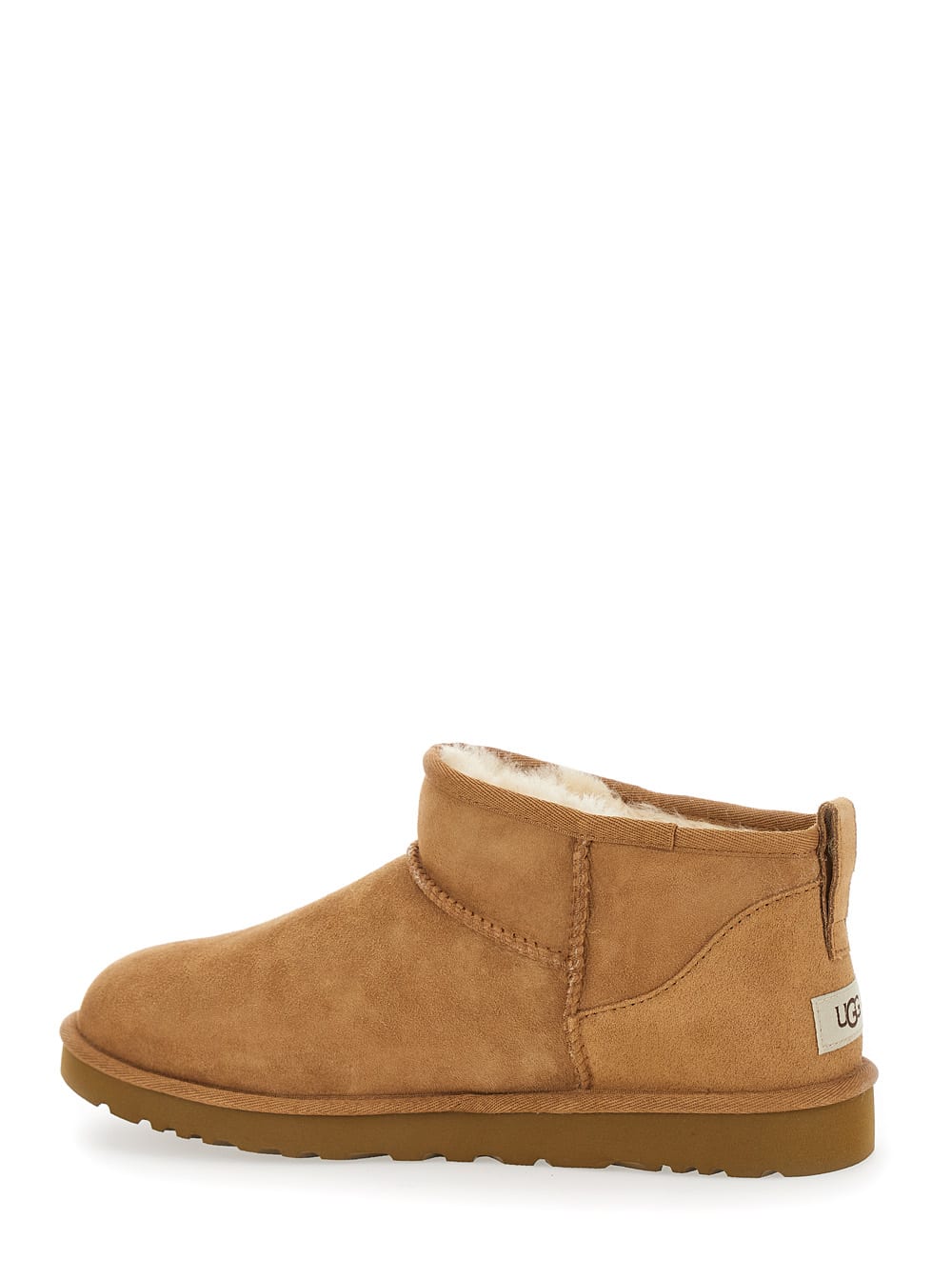 Ugg Brown 'ultra Mini' Boots In Multi