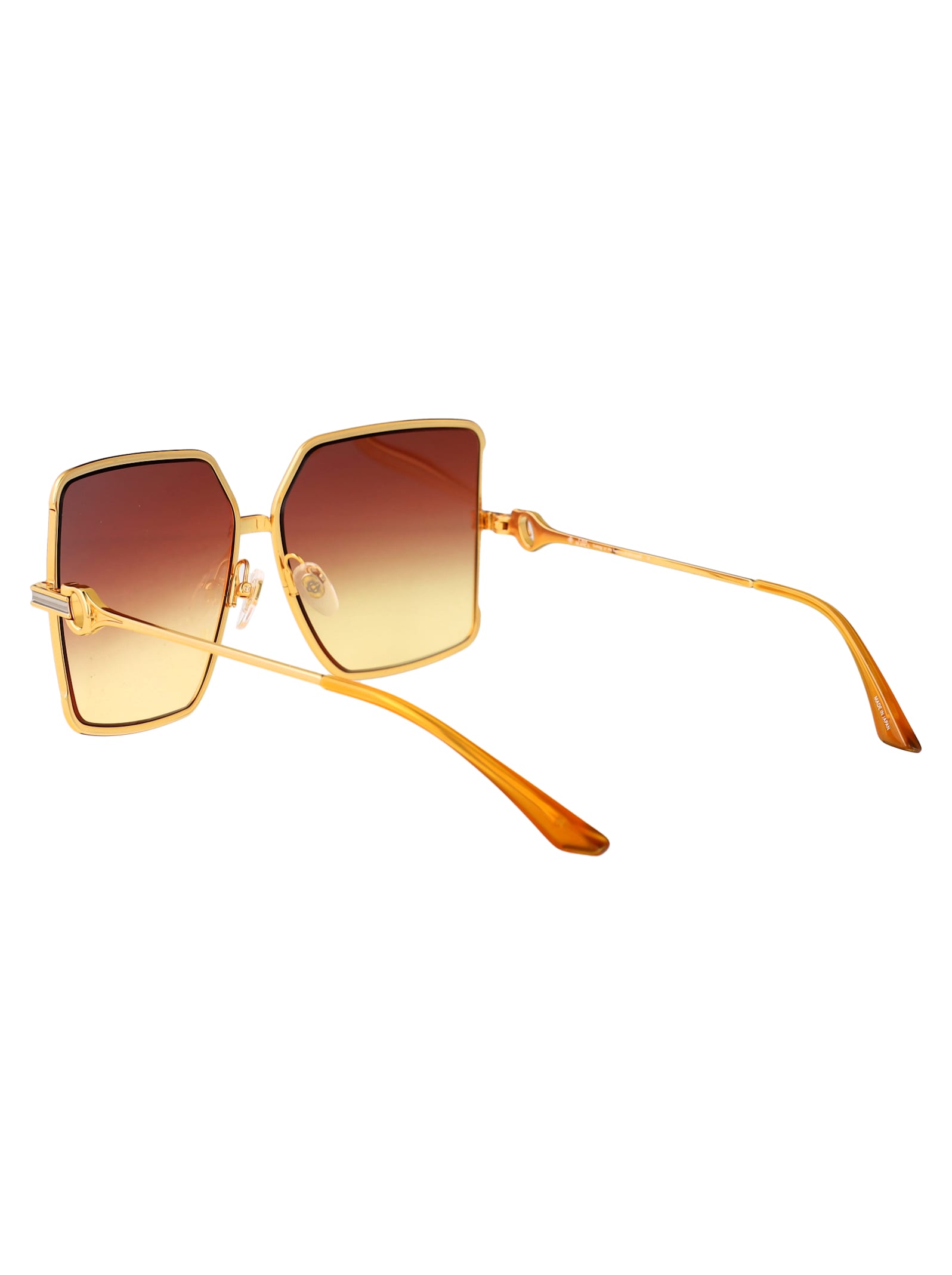 Casablanca Ew-036-03 Sunglasses In Gold