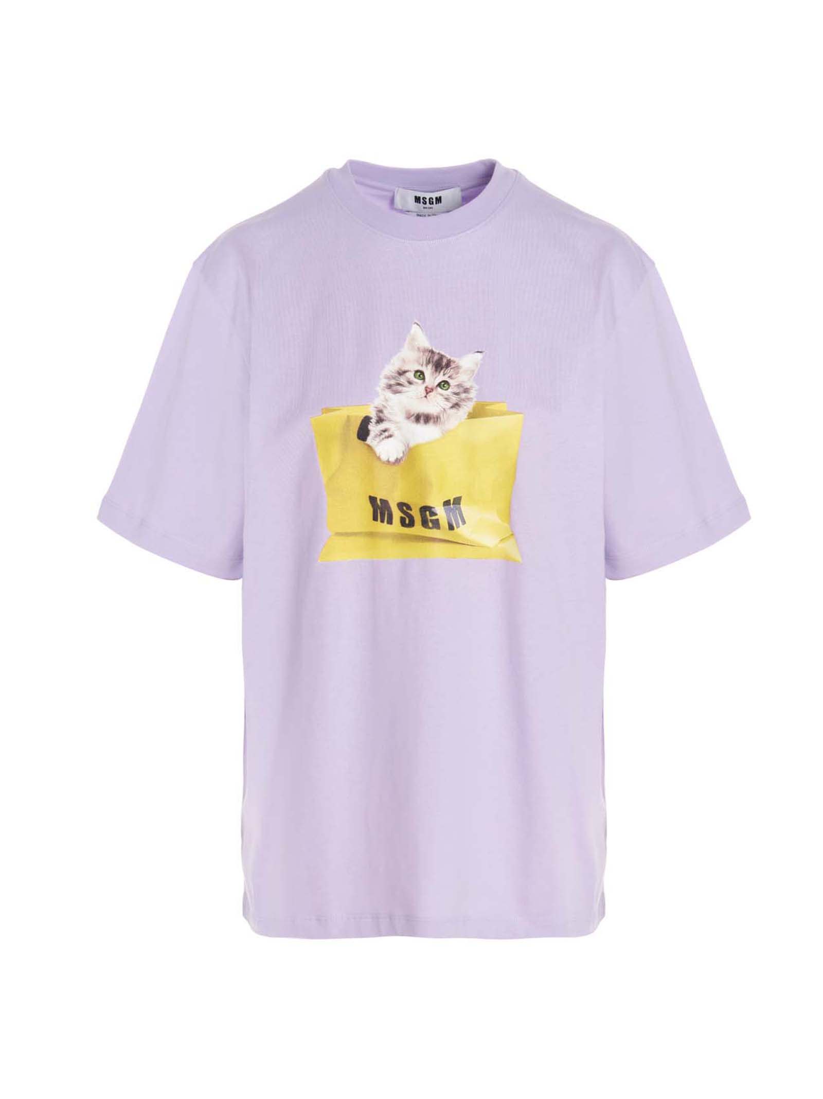 MSGM Kitty T-shirt