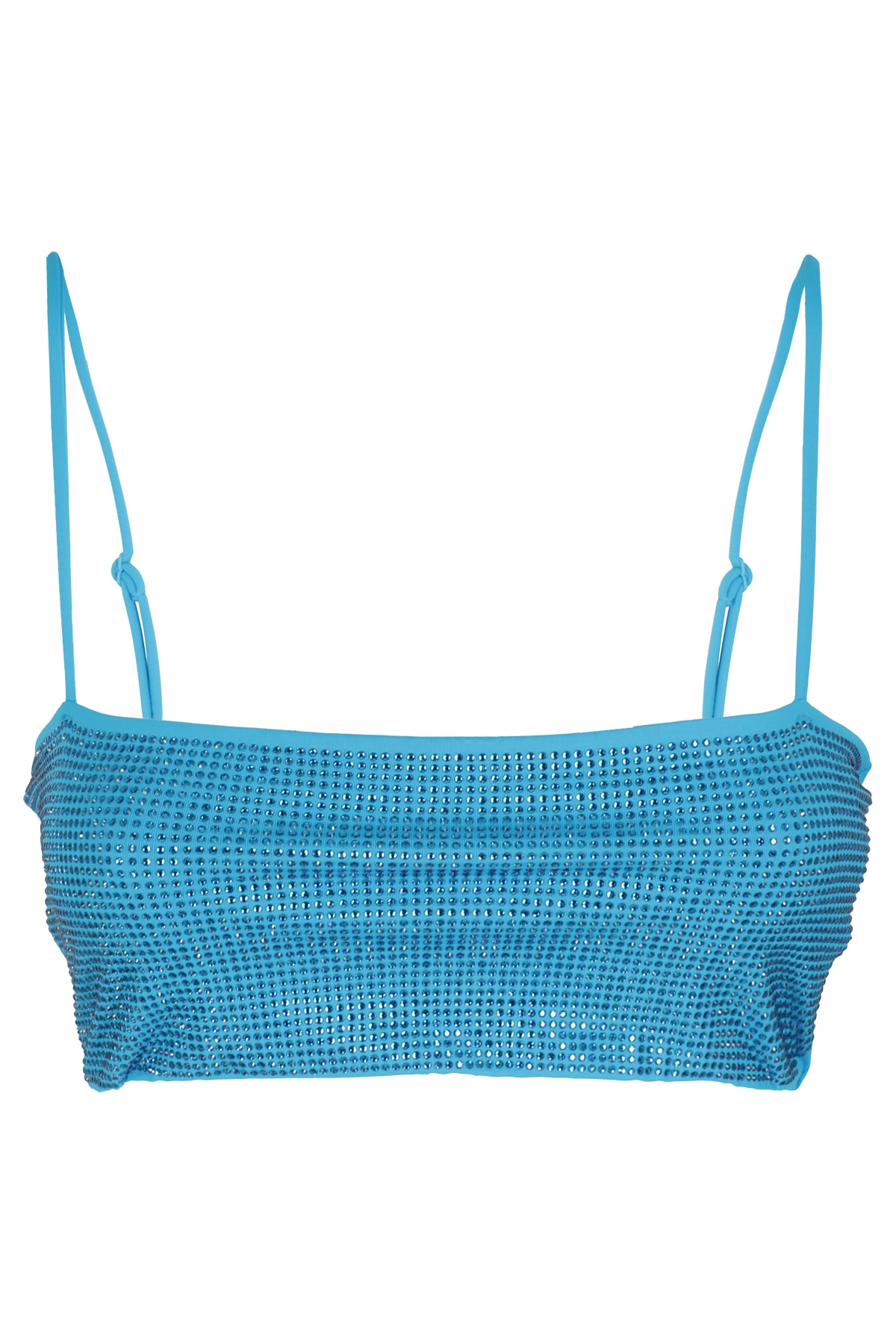 Mc2 Saint Barth Woman Regular Bandeau Top In Strass
