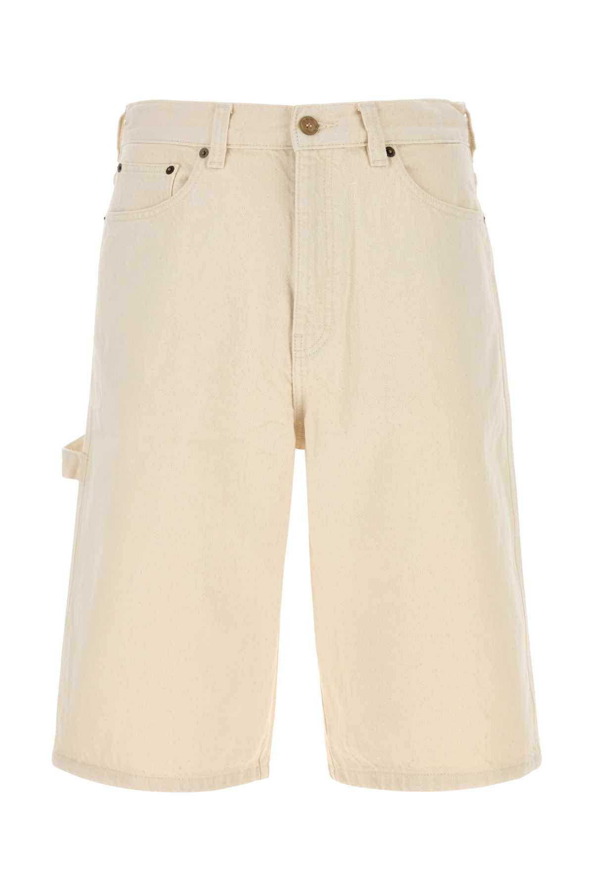 A. P.C. Sand Denim Westland Bermuda Shorts