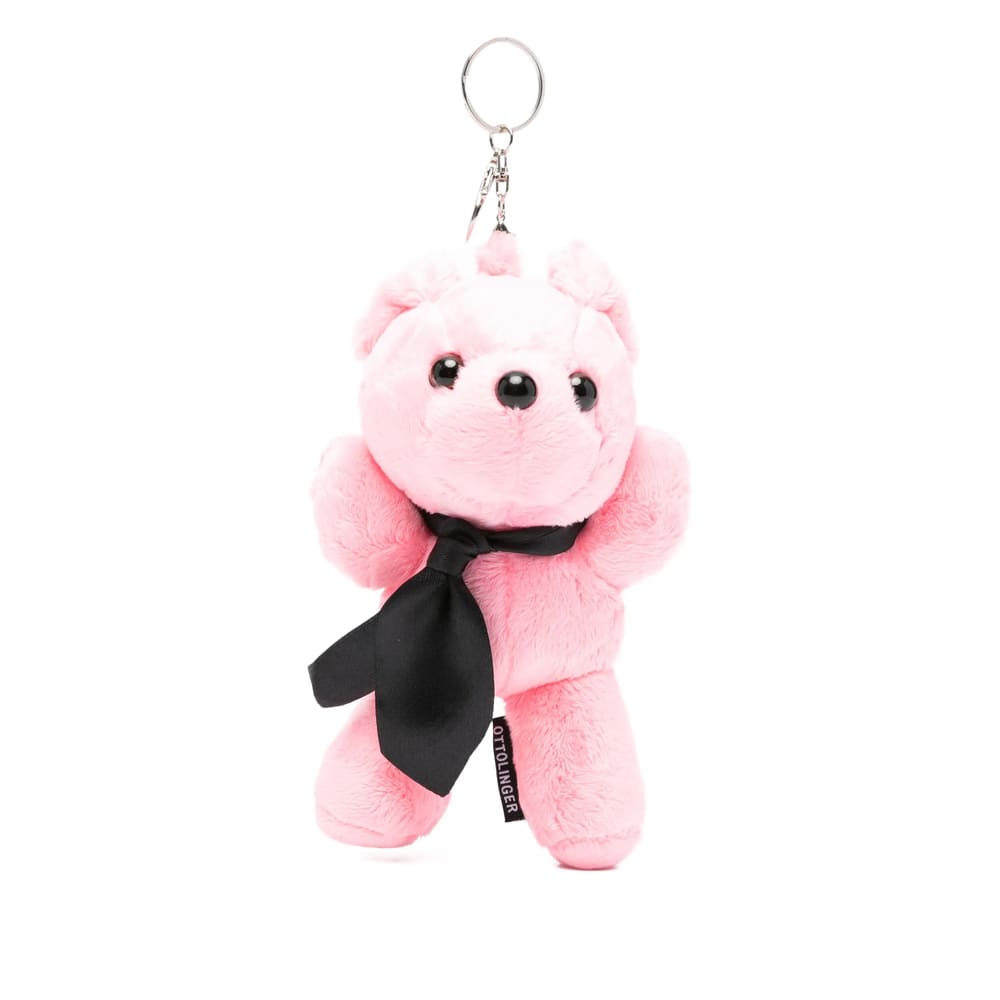 Ottolinger Teddy Bear Keyring In Pink