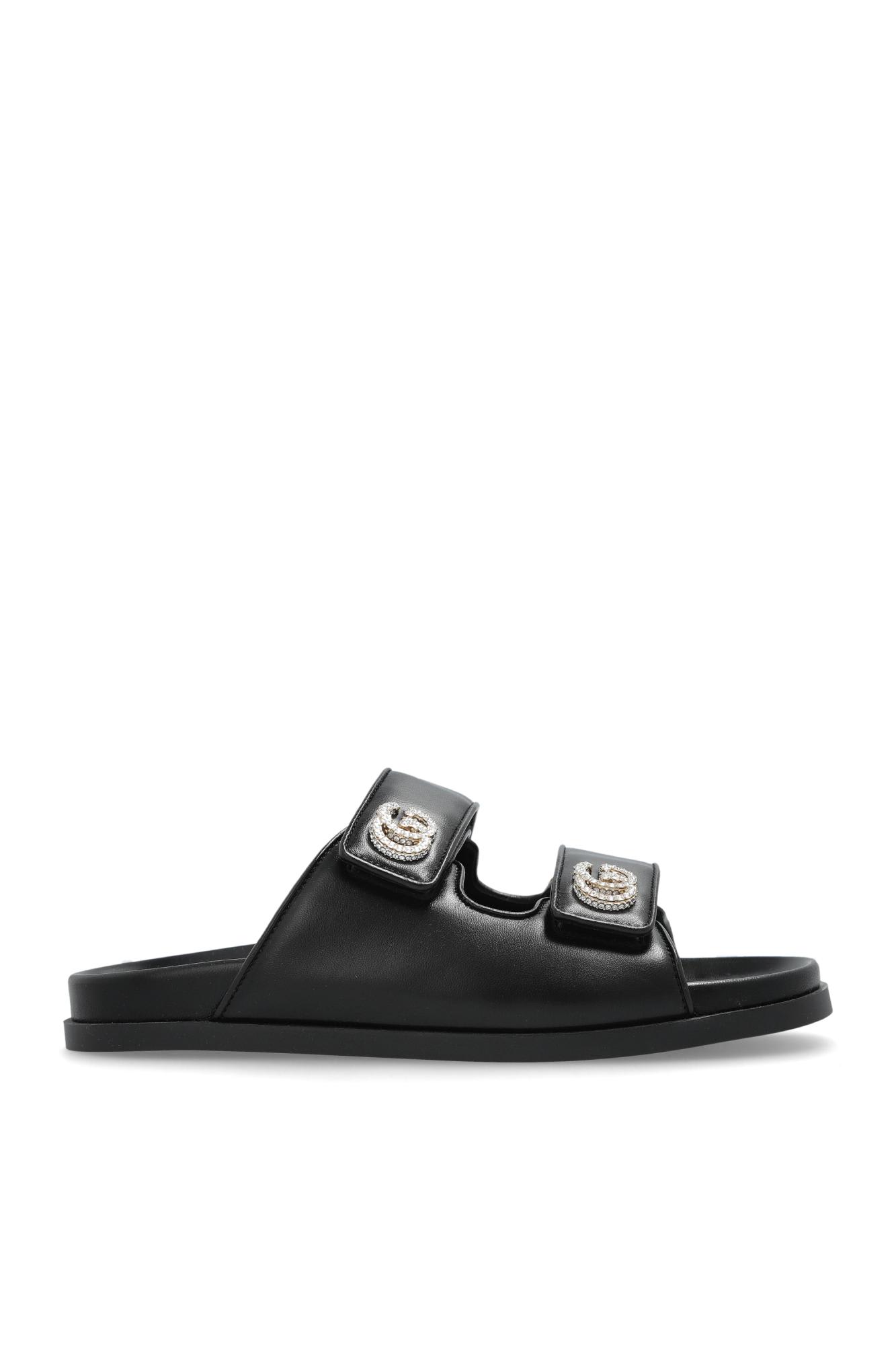 Gucci Leather Slides