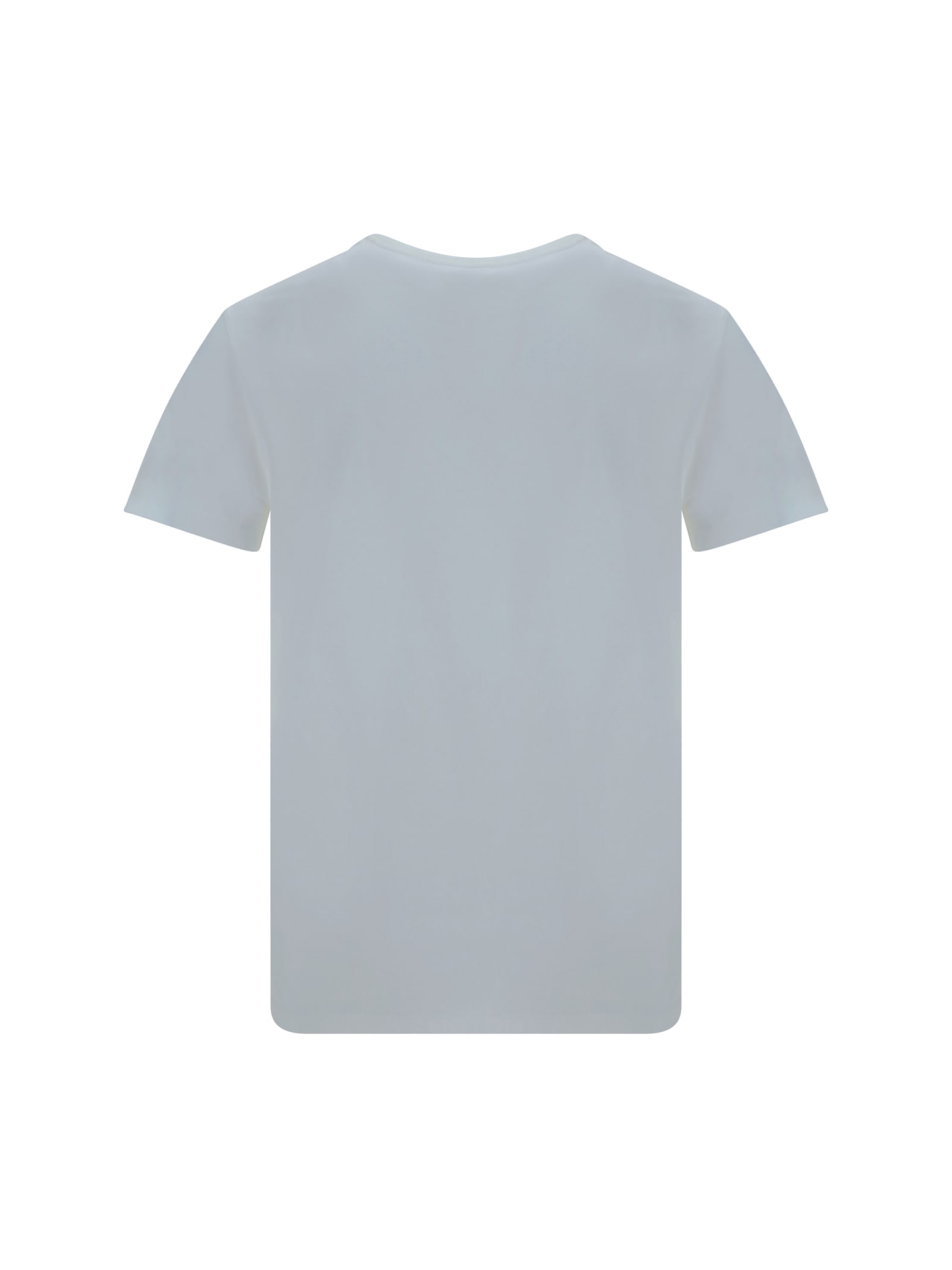 Shop Valentino T-shirt In Bianco