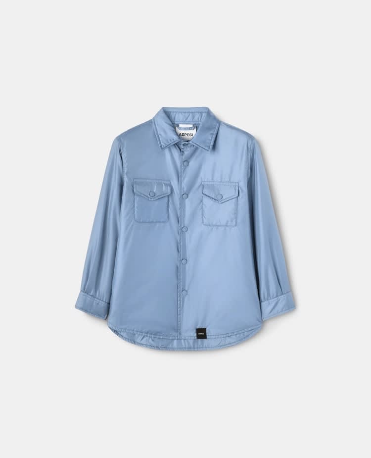 Aspesi Button-up Shirt In Light Blue
