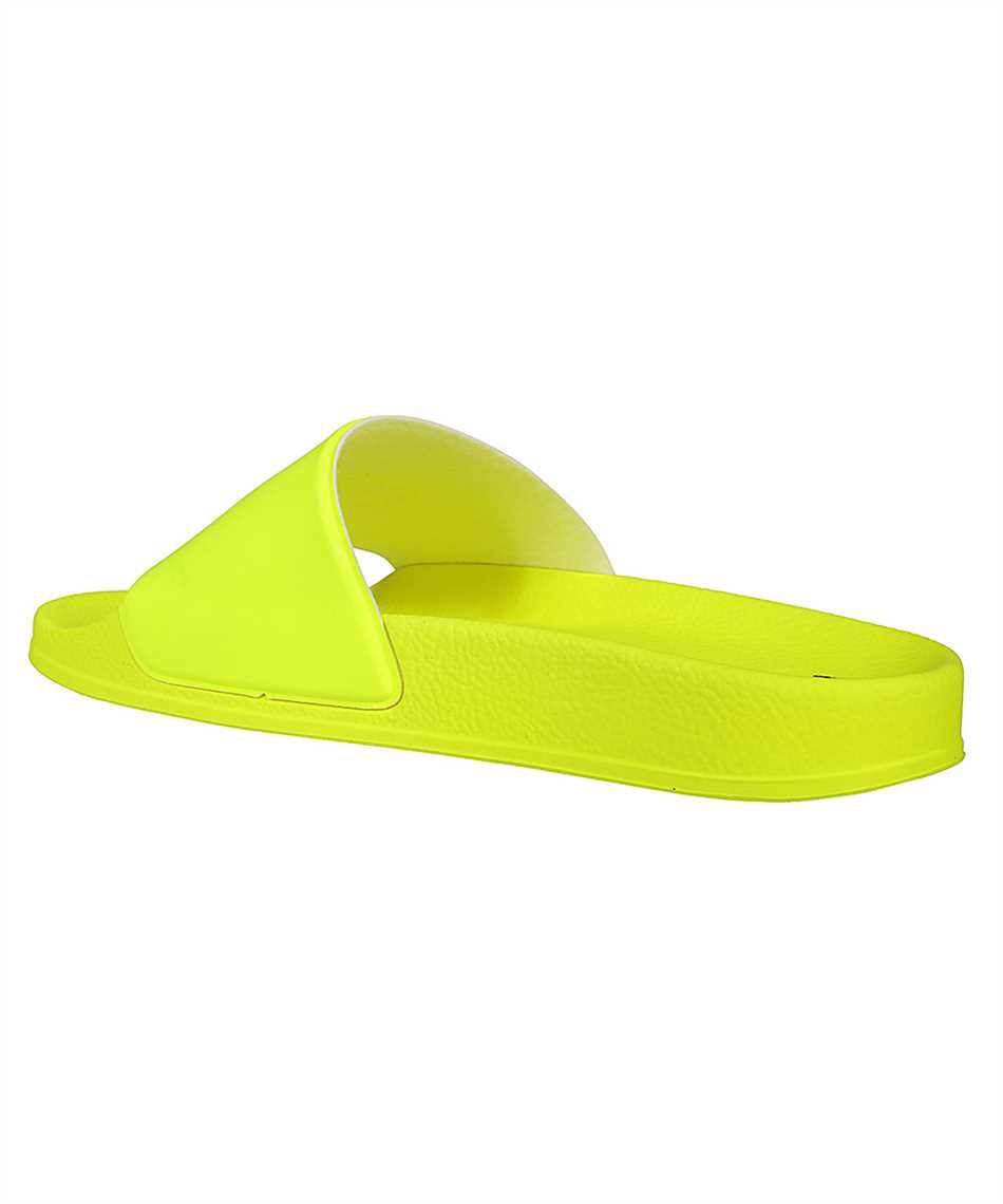 Msgm Slides With Logo In Yellow