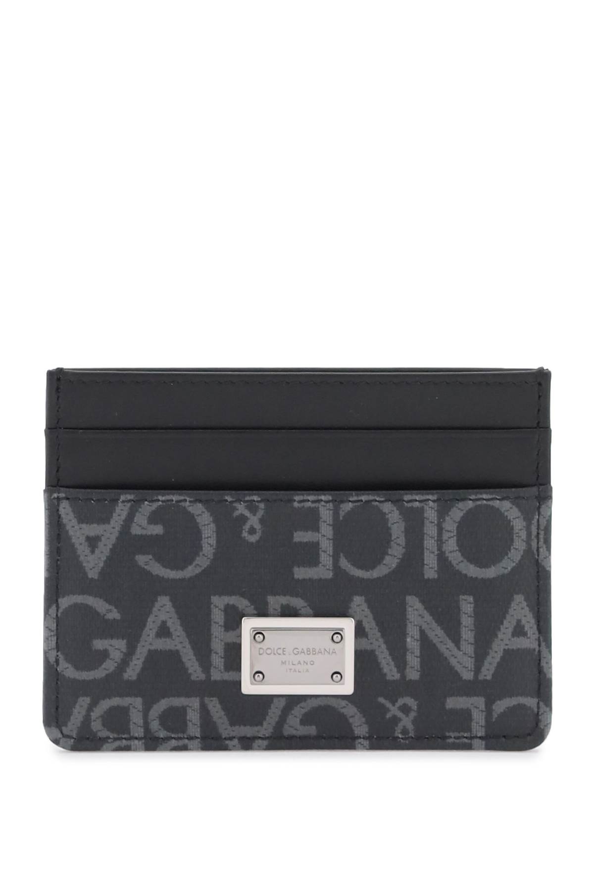 Shop Dolce & Gabbana Logo Plaque Cardholder