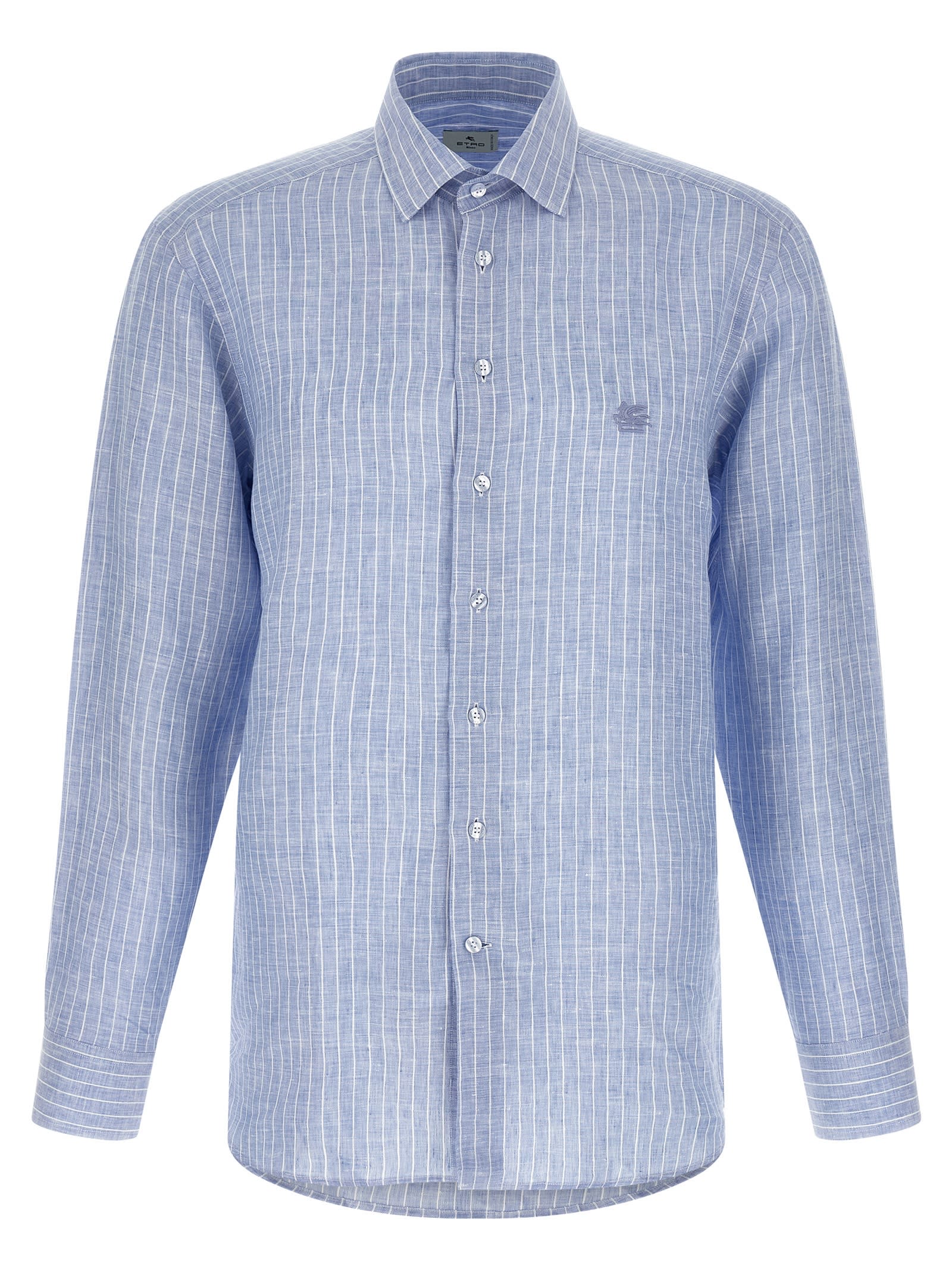 Etro Striped Linen Shirt Etro Striped Linen Shirt