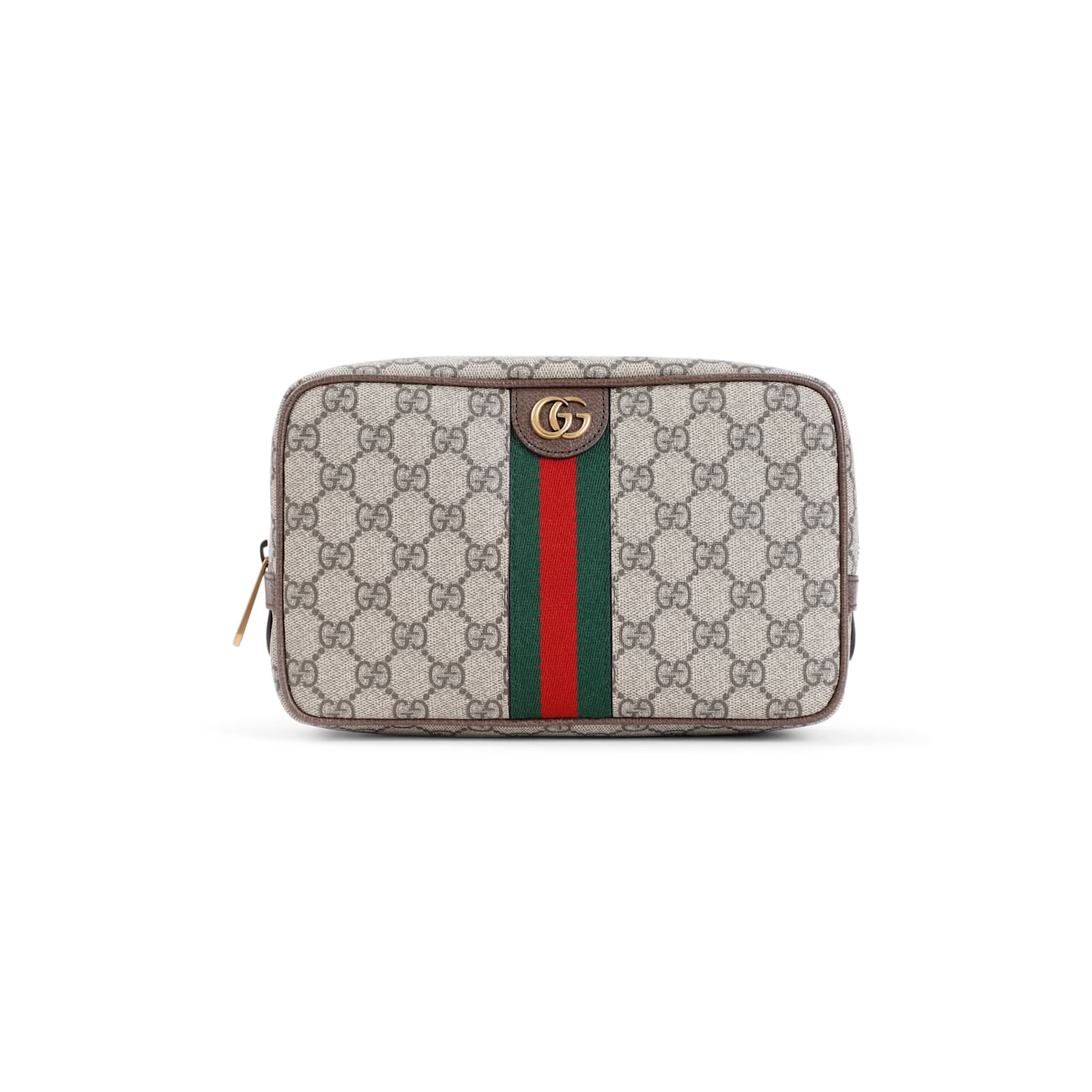 Shop Gucci Toiletry Case In B.eb N.acero