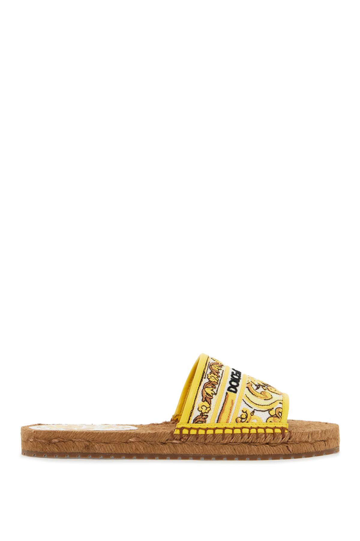 Shop Dolce & Gabbana Maiolica Esp In Multicolor/sole (yellow)