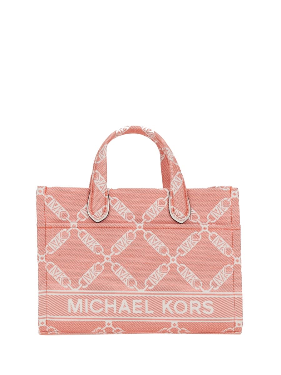 Michael Kors Gigi Large Tote Bag In Pink