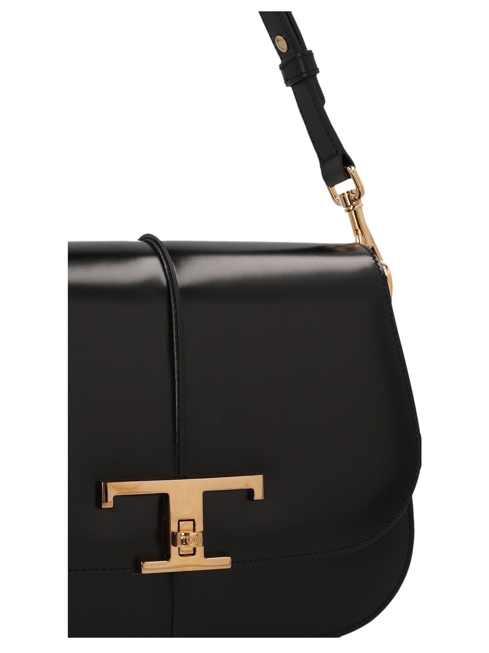 TOD'S T CROC MINI SHOULDER BAG