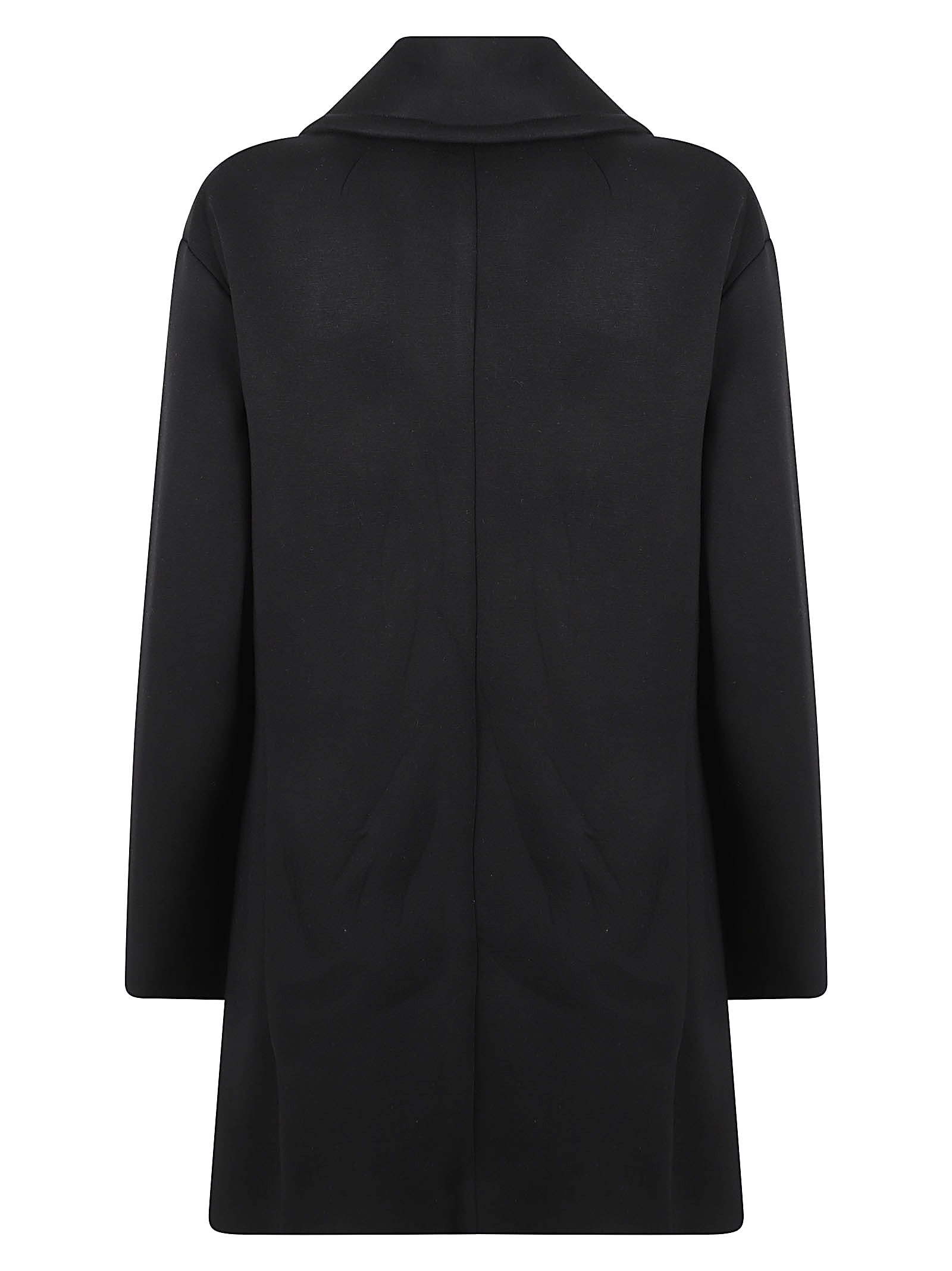 Shop 's Max Mara Gradi Pea Coat In Nero