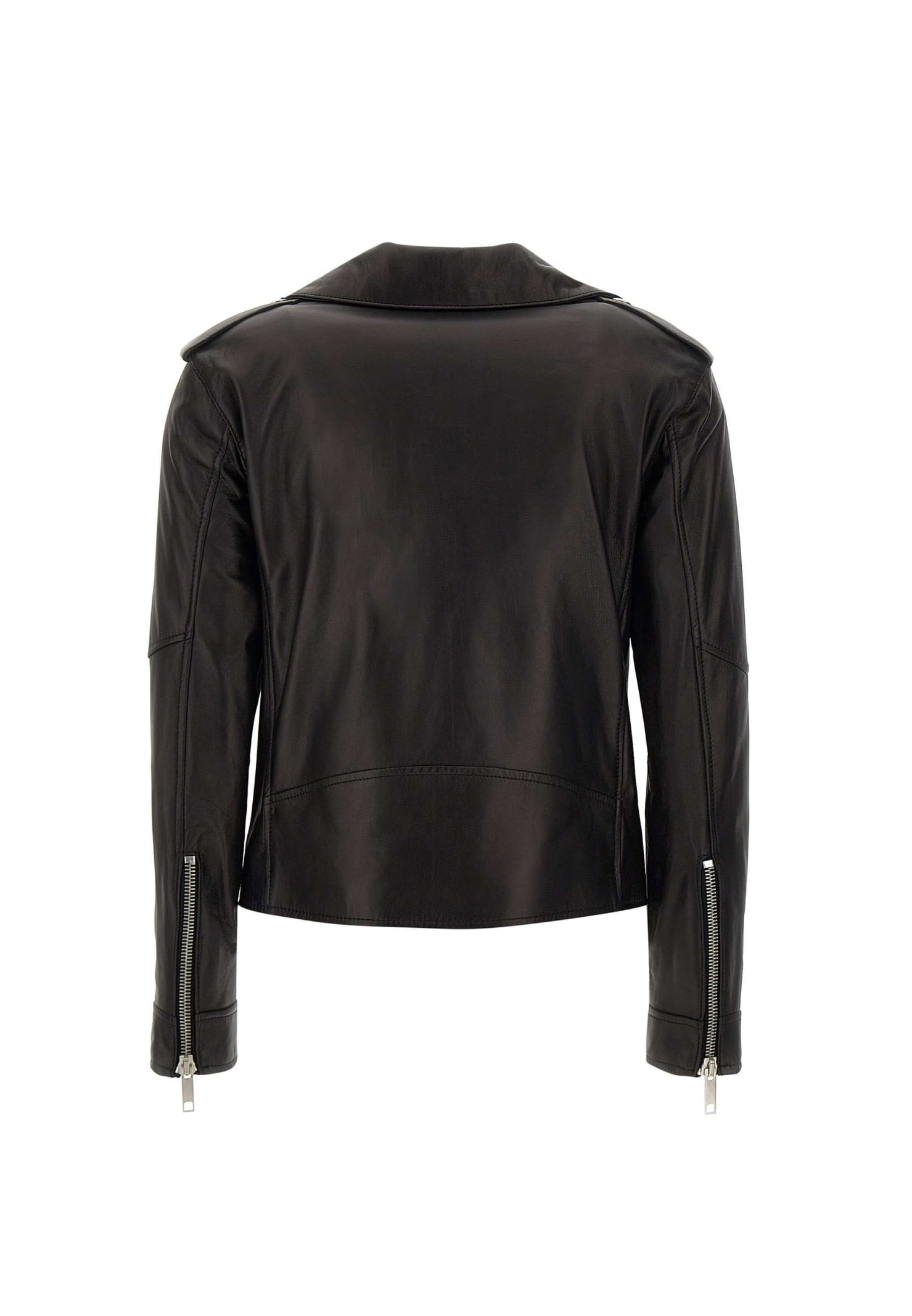 Shop Mono Joan Leather Jacket In Black