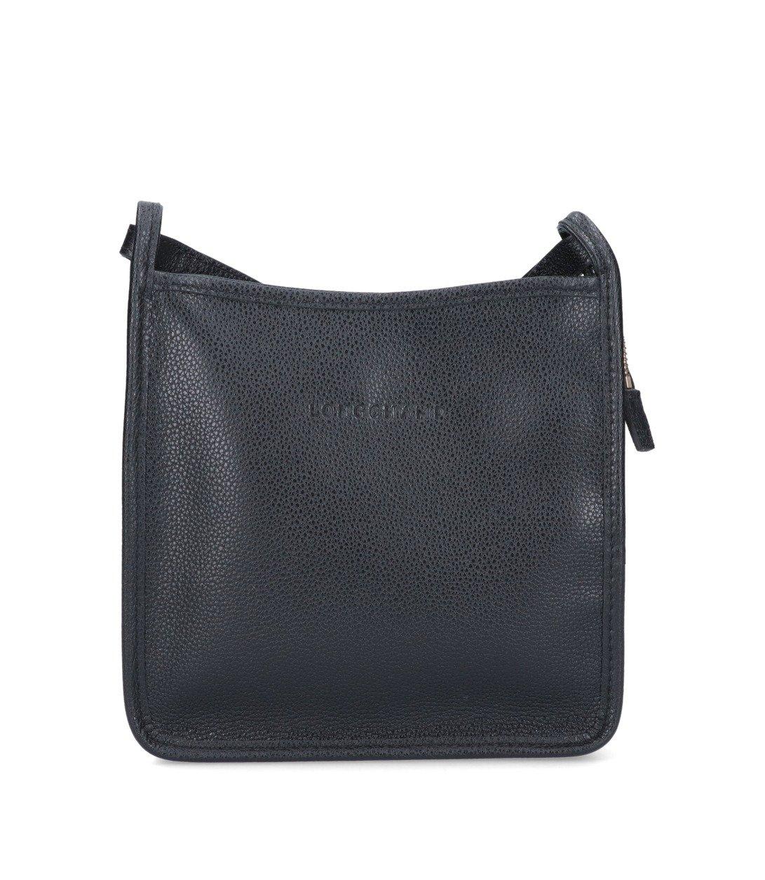 Longchamp Le Foulonné S Crossbody Bag In Black