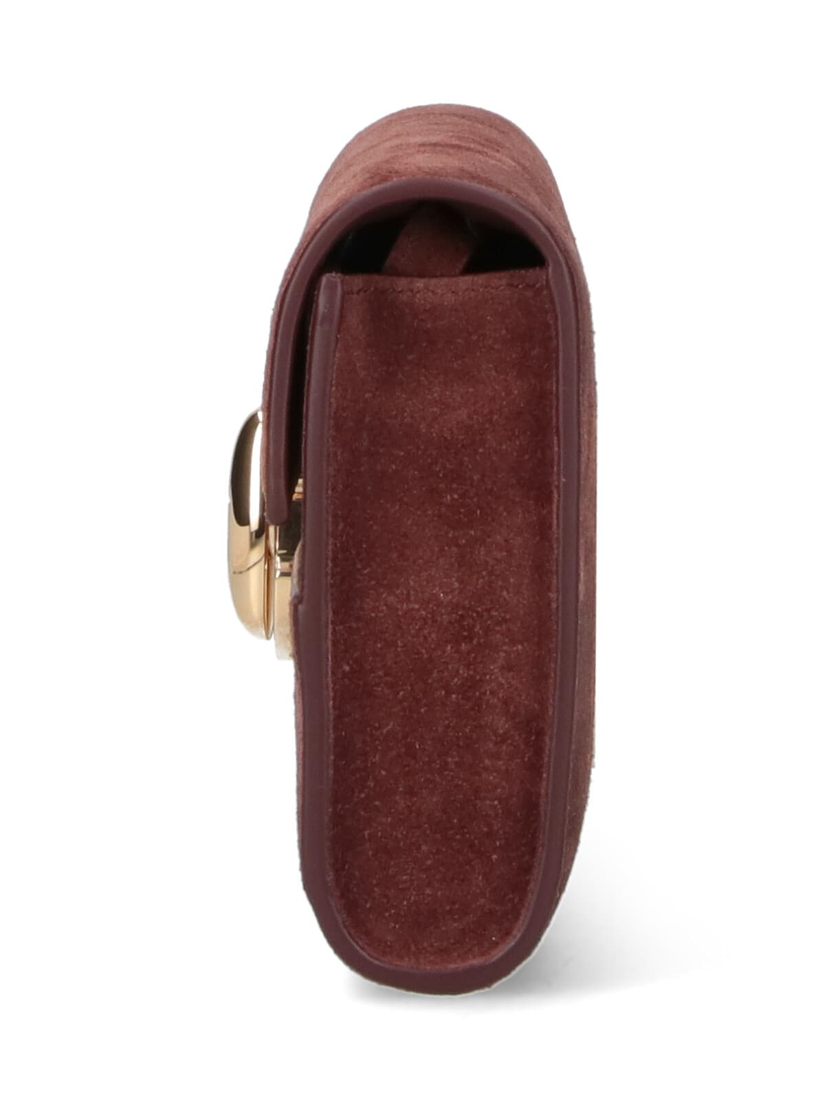 Savette Symmetry Mini Crossbody Bag In Brown