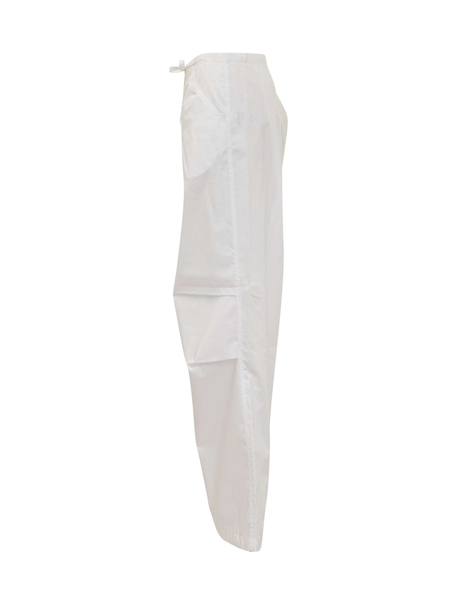Shop Darkpark Daisy Milit Trousers In White