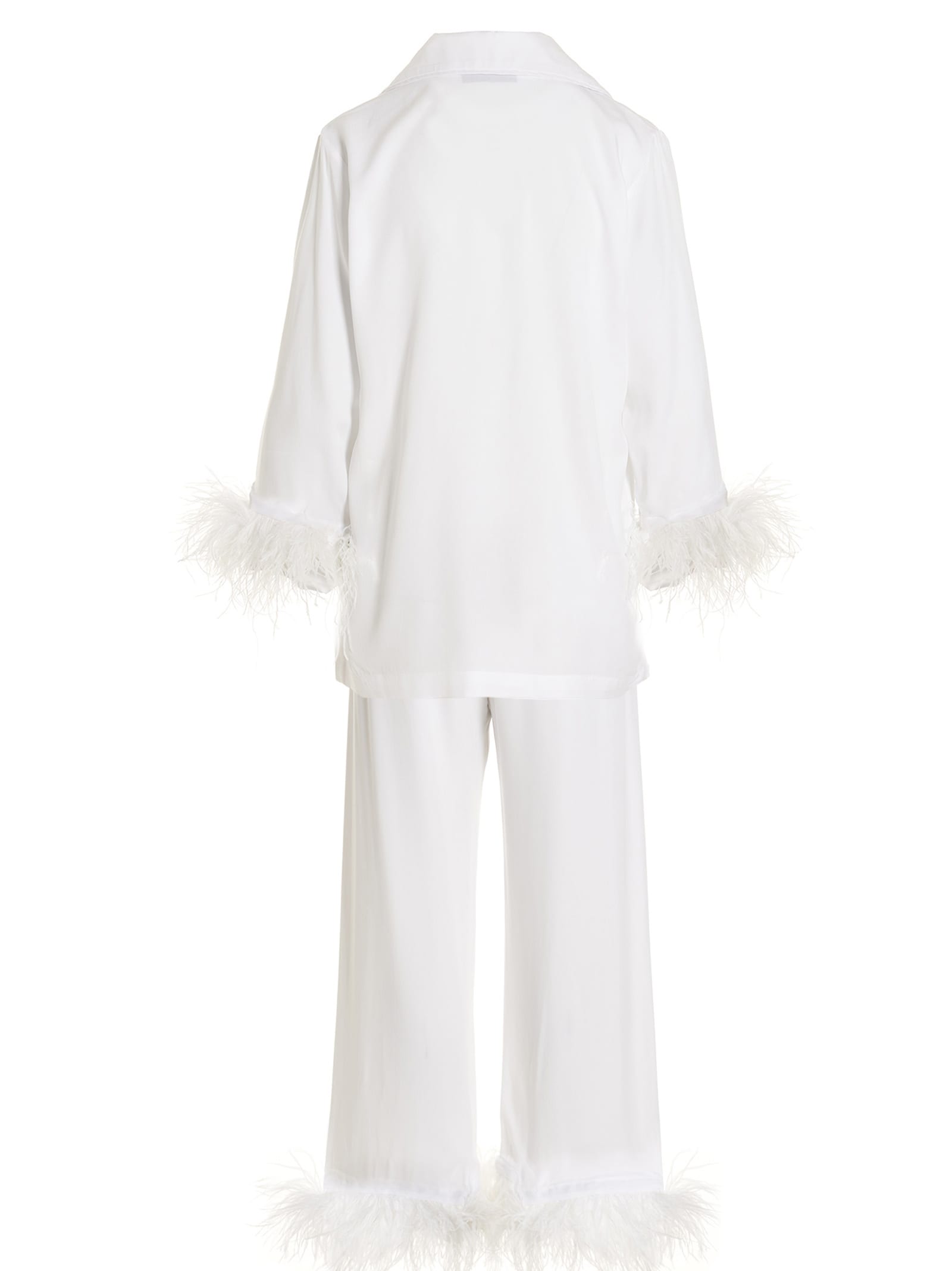 Shop Sleeper Party Pajama Suit In White