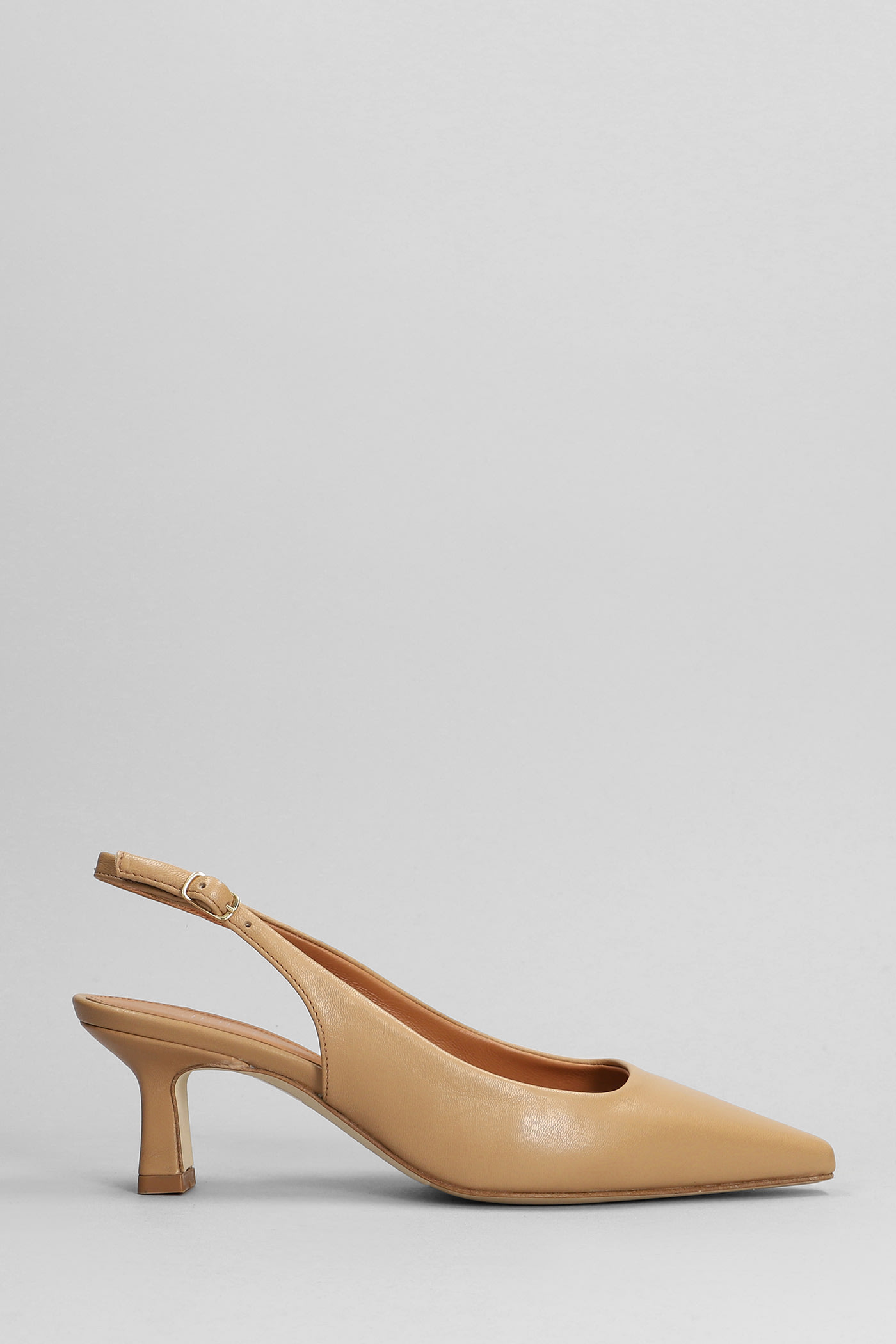 Julie Dee Pumps In Leather Colour Leather
