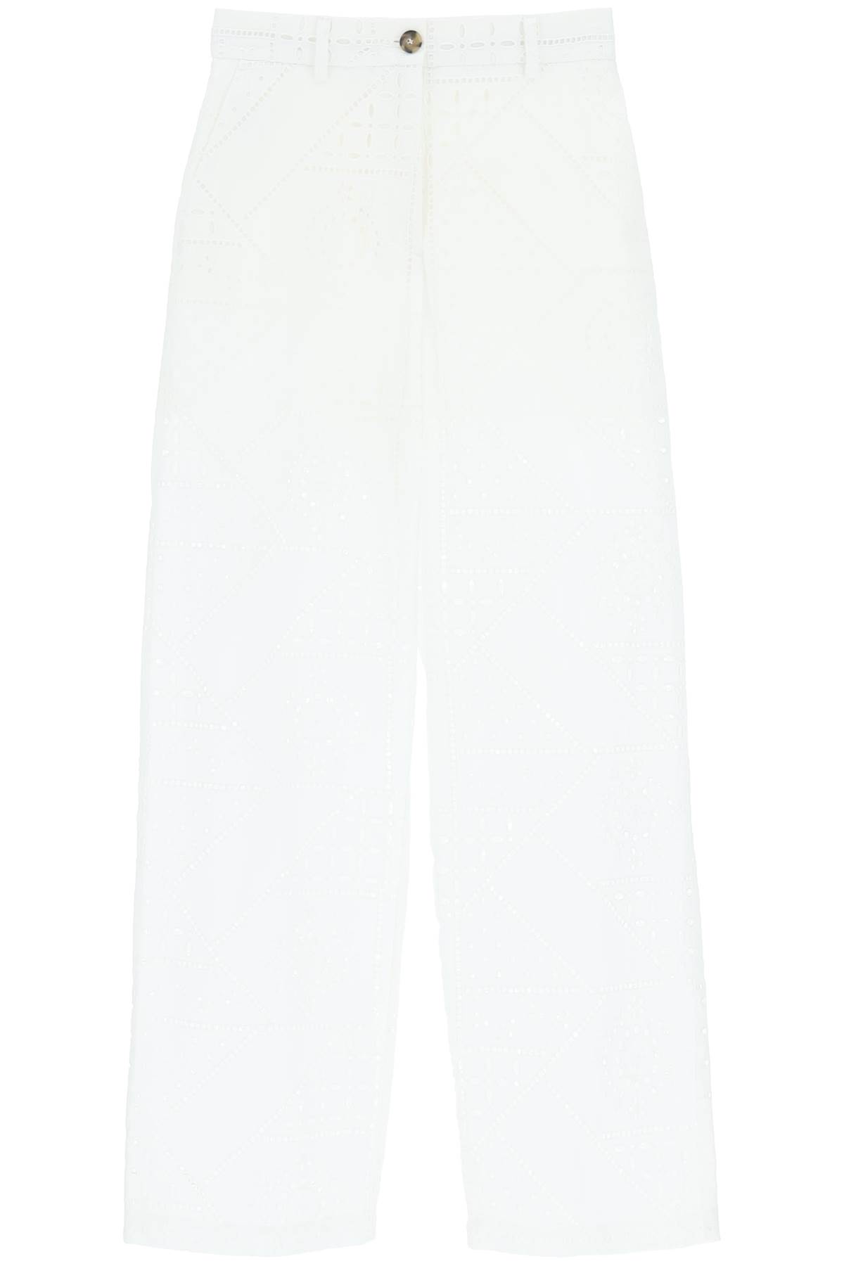 MSGM Broderie Anglaise Trousers