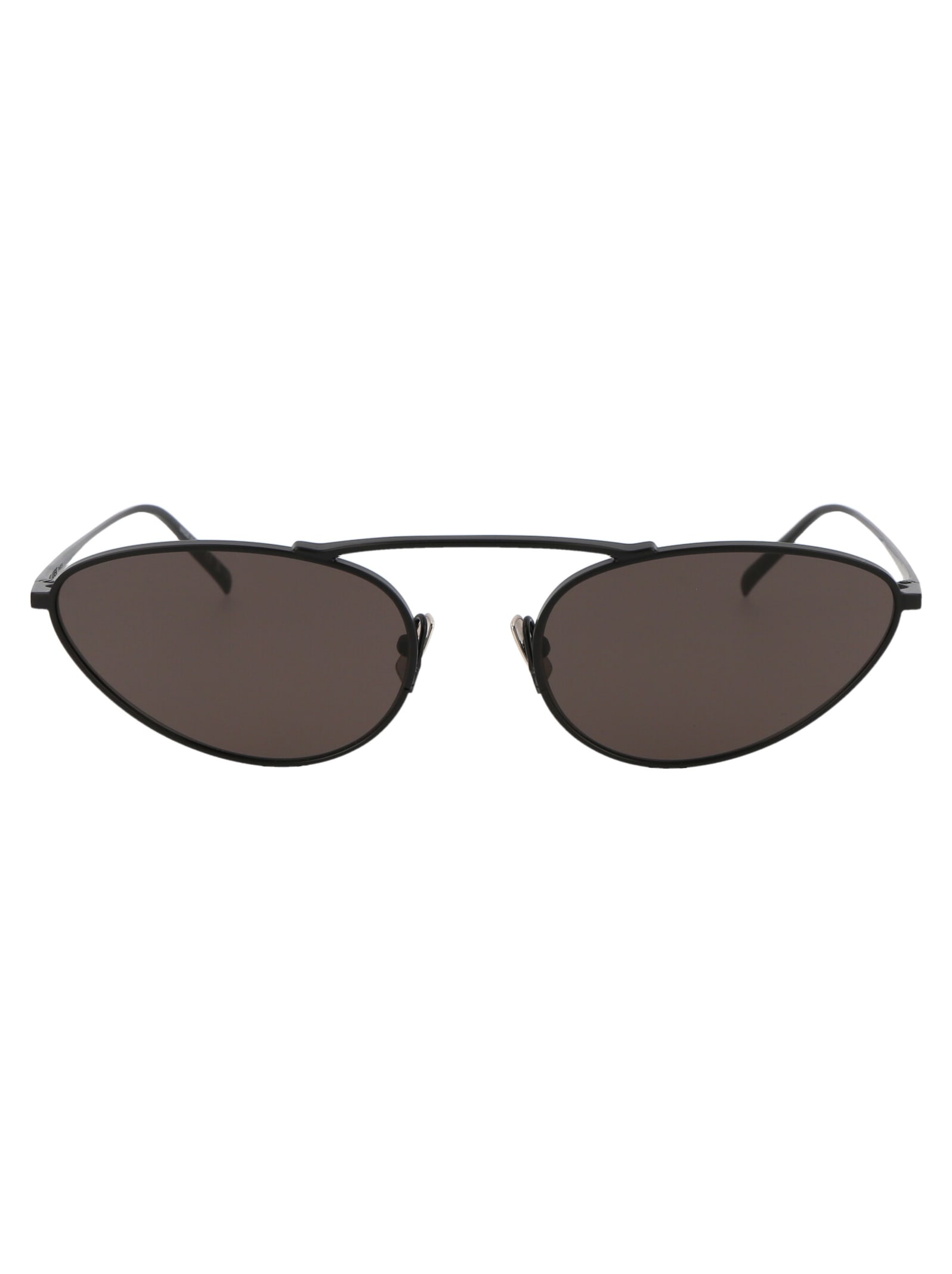 Saint Laurent Eyewear Sunglasses In 001 Black Black Black