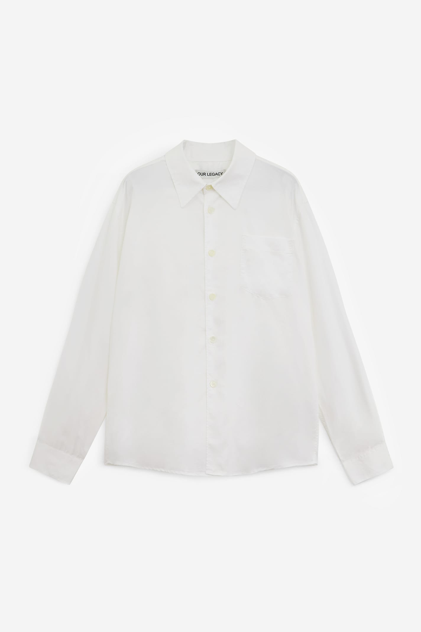 Our Legacy Shirt Beyond Oxford In White