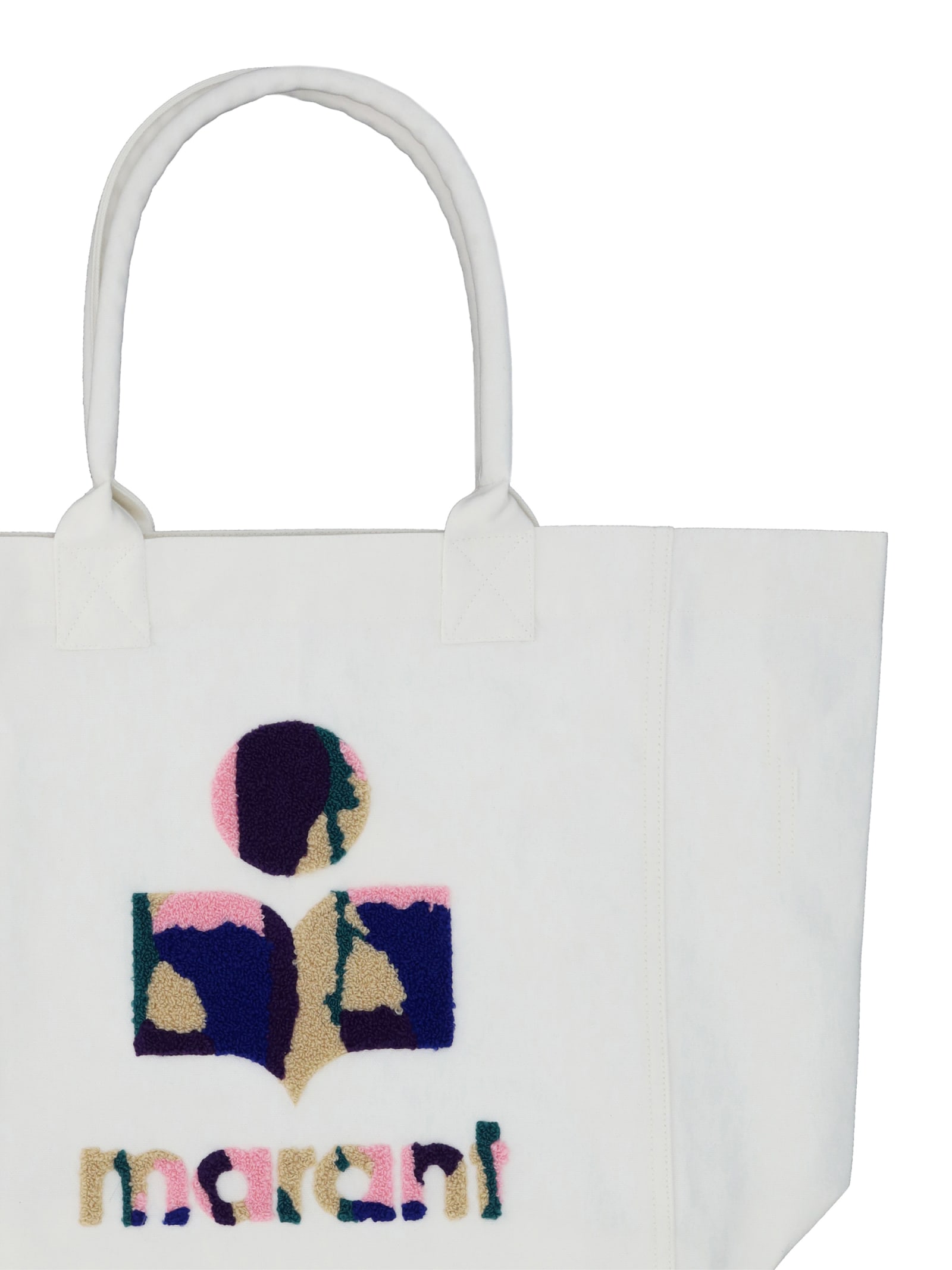 Shop Isabel Marant Yenky Tote Bag In Neutro