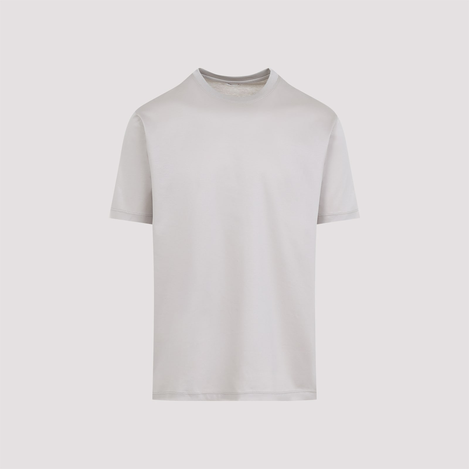 Shop Kiton Milano T-shirt In Fango