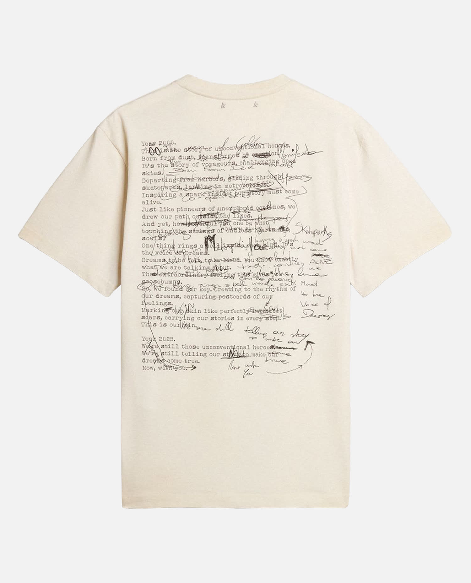 Golden Goose T-shirt In White