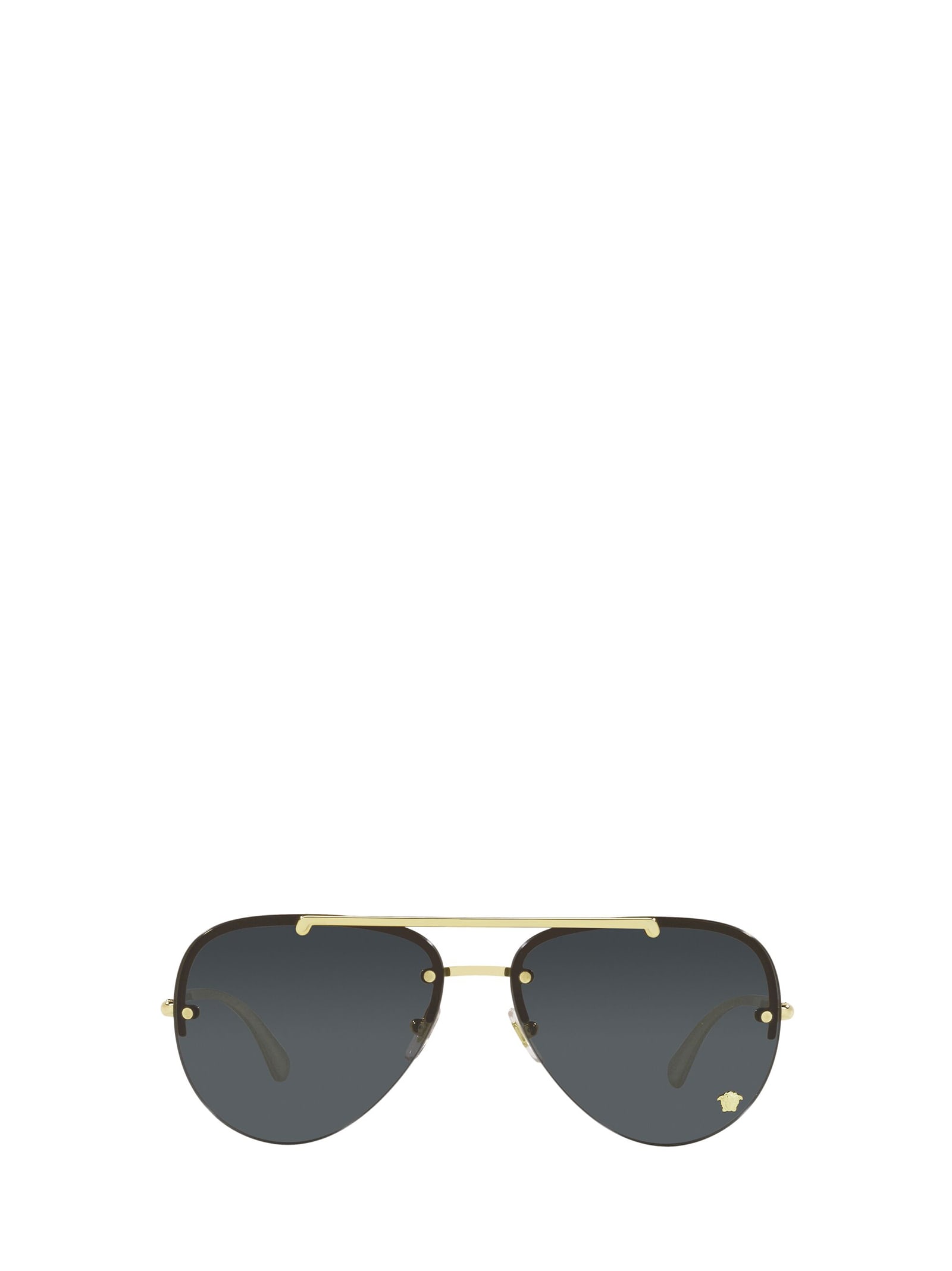 Versace Eyewear Versace Ve2231 Gold Sunglasses
