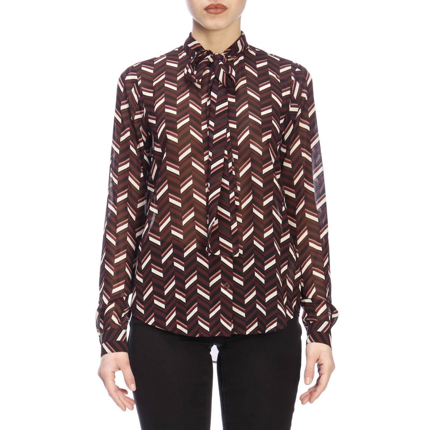 michael kors shirts womens brown