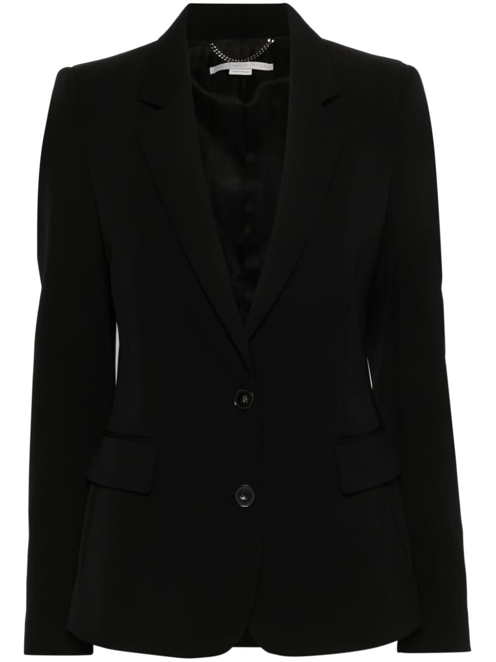 Shop Stella Mccartney Single-breasted Blazer In Black