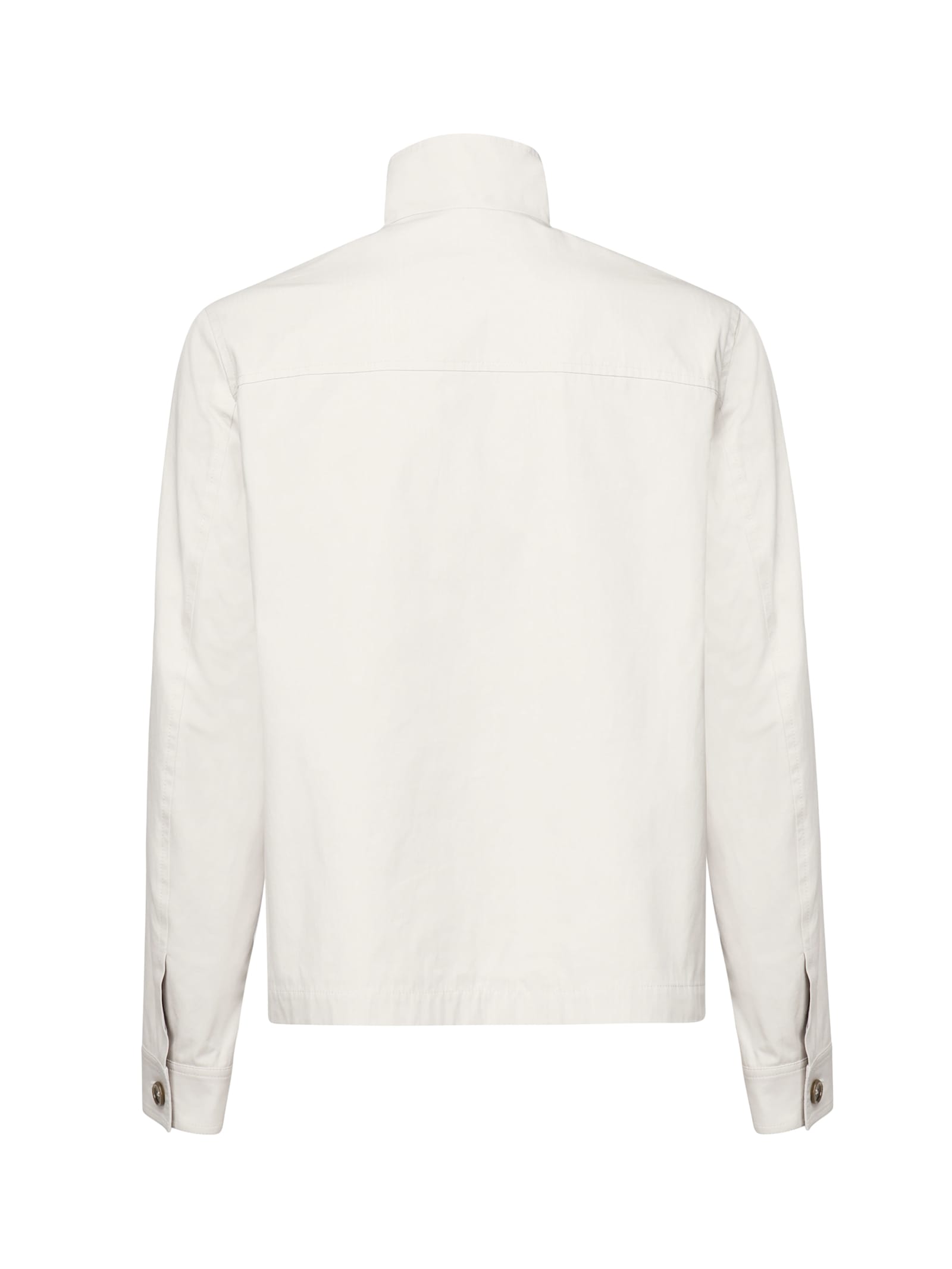 Dolce & Gabbana Jacket With Logo Application In White