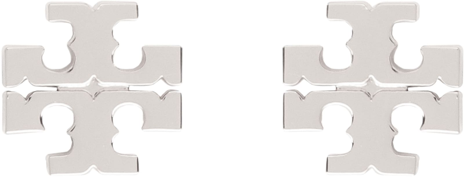 Shop Tory Burch Kira Stud Earrings In Silver