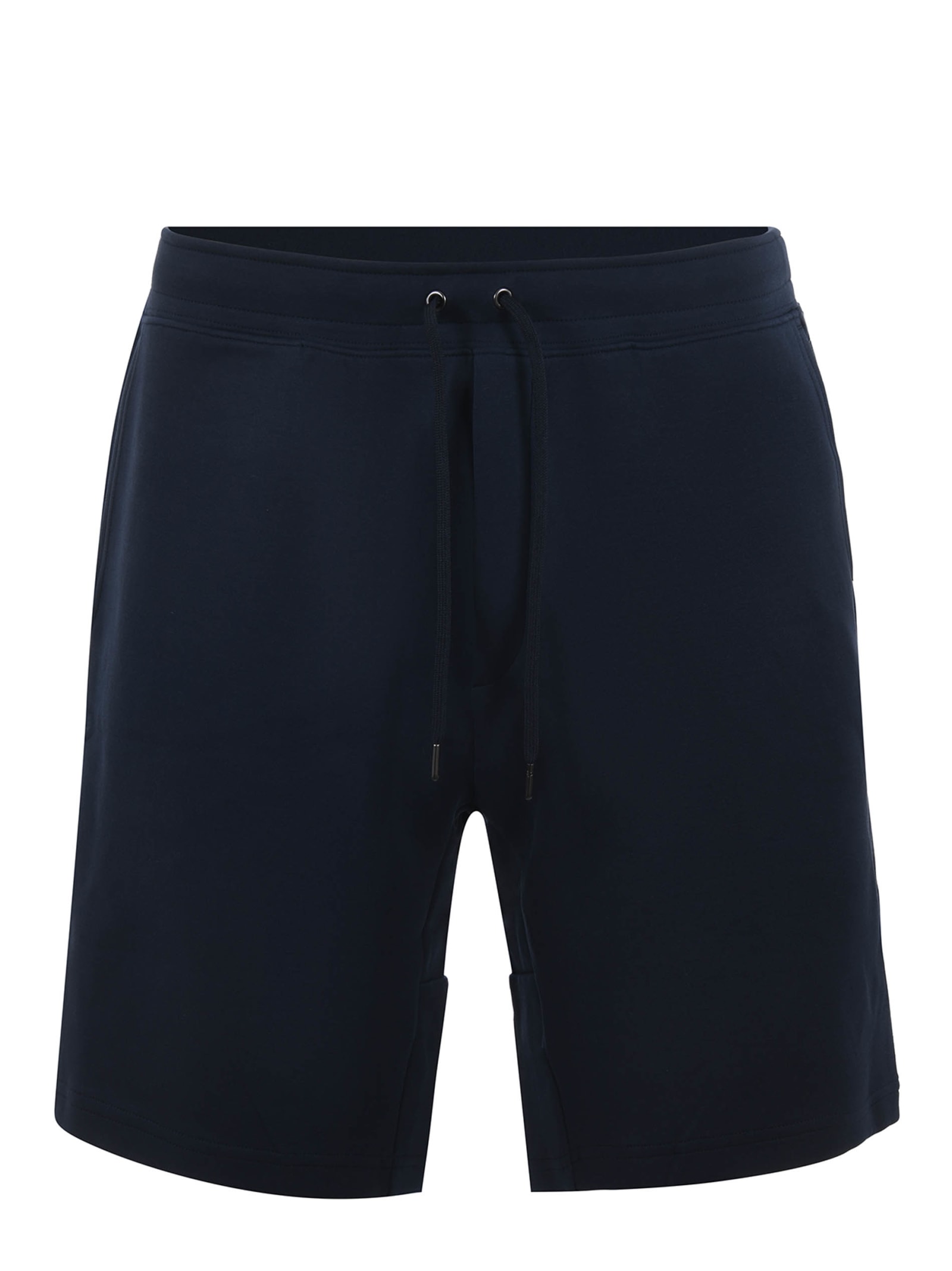Shop Polo Ralph Lauren Shorts  In Misto Cotone Disponibile Store Scafati In Blu Scuro