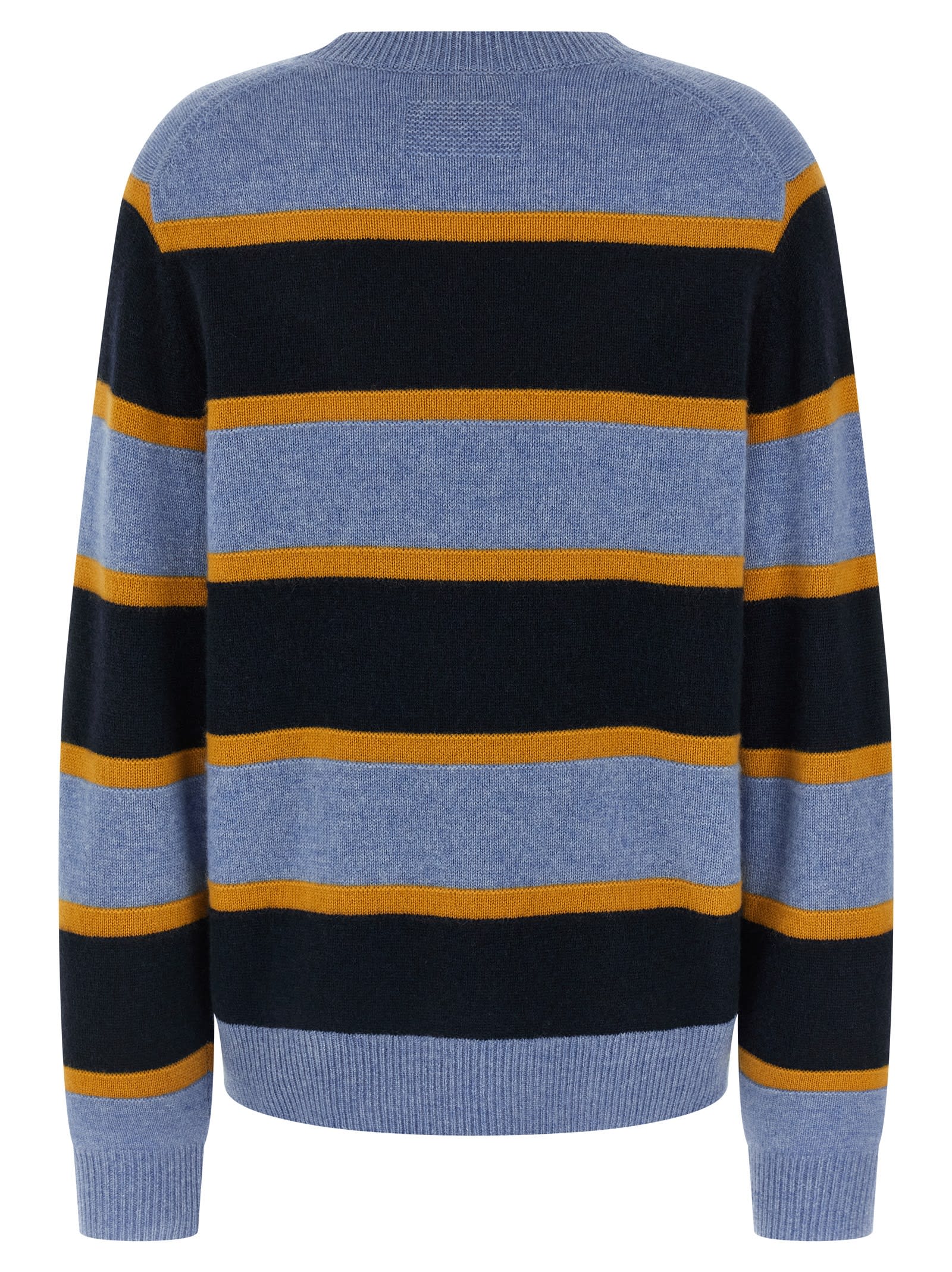 Guest In Residence Stripe Crew Sweater In Multi