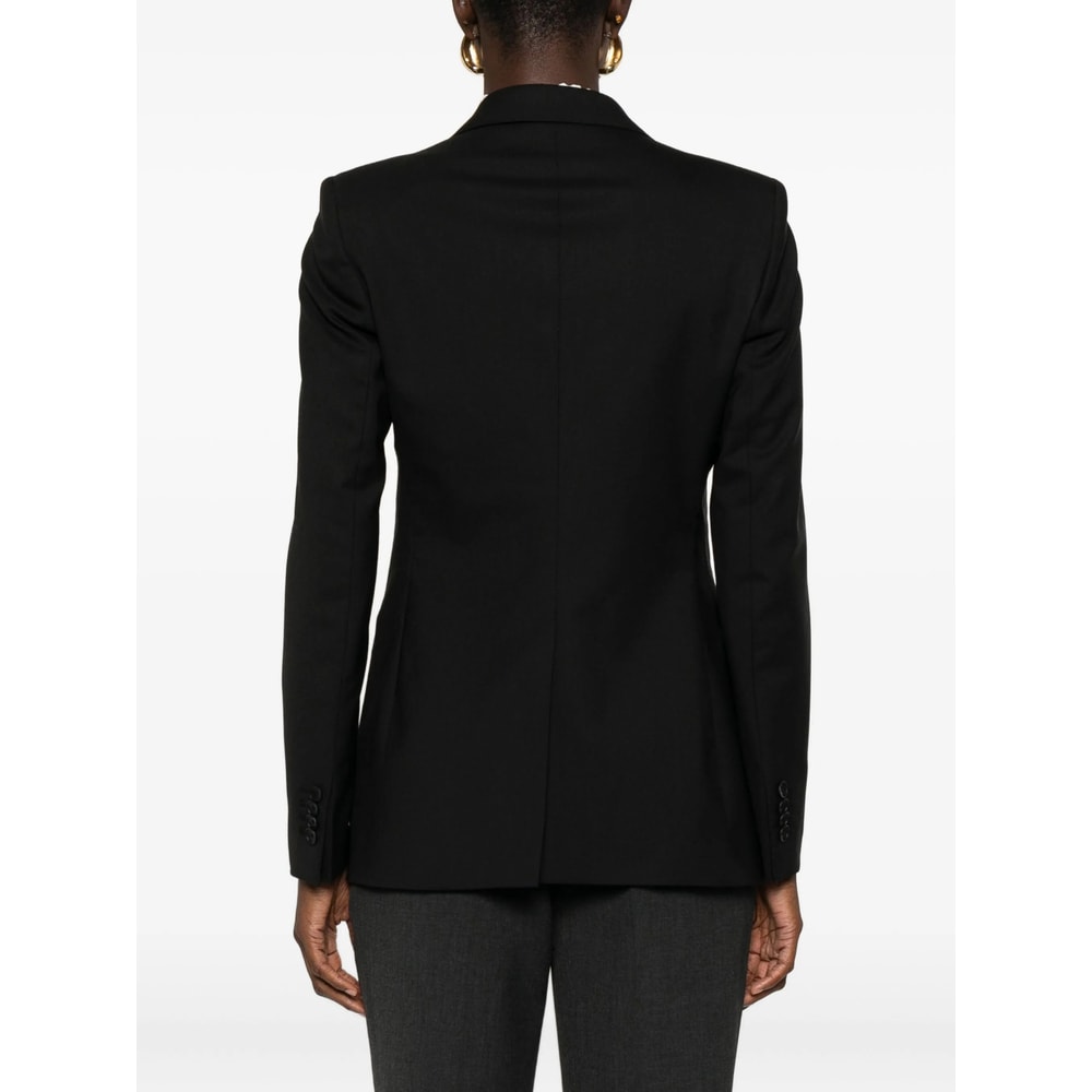 Tagliatore Parigi Double-breasted Wool Blazer In Black