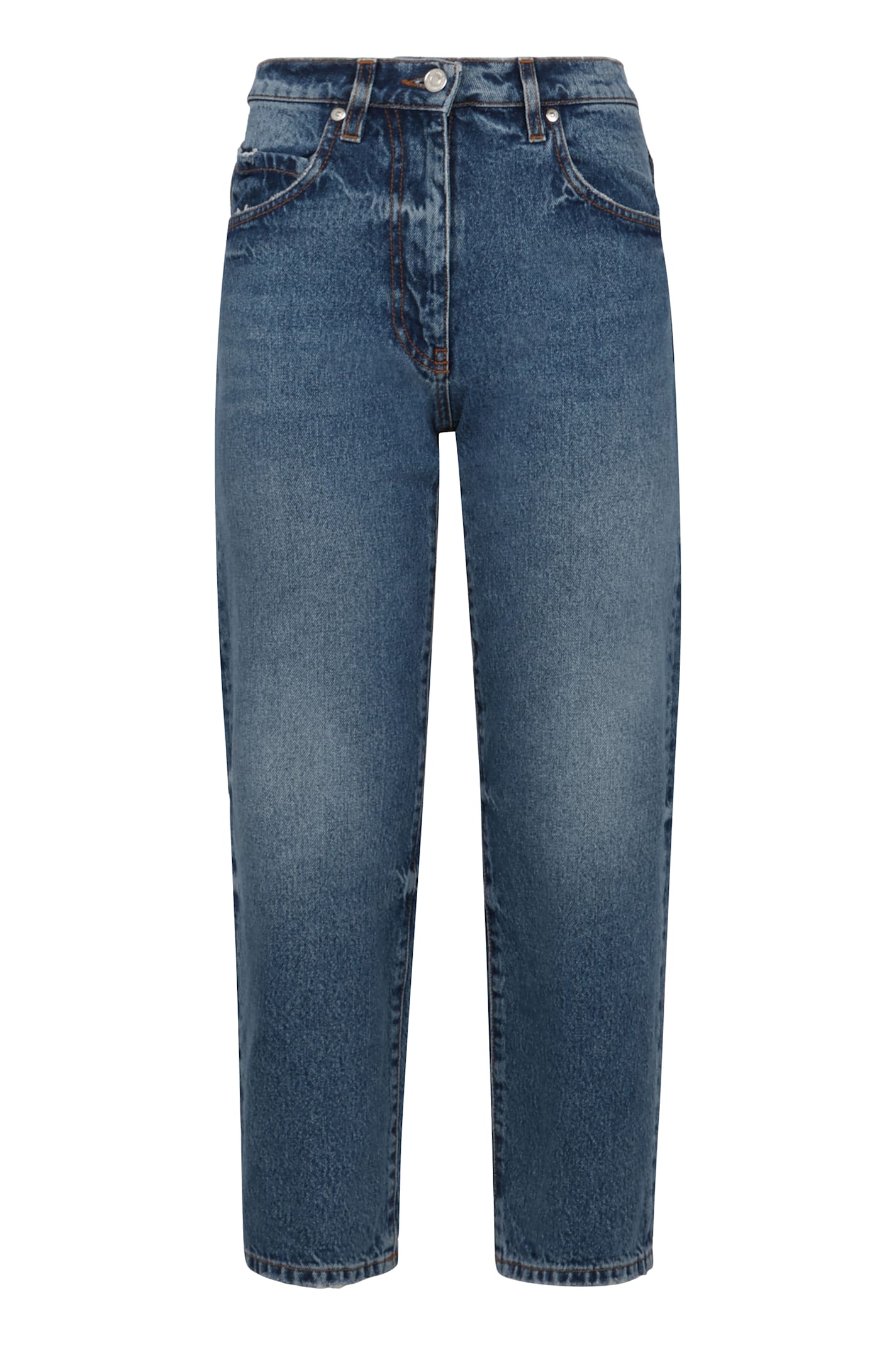 5-pocket Straight-leg Jeans