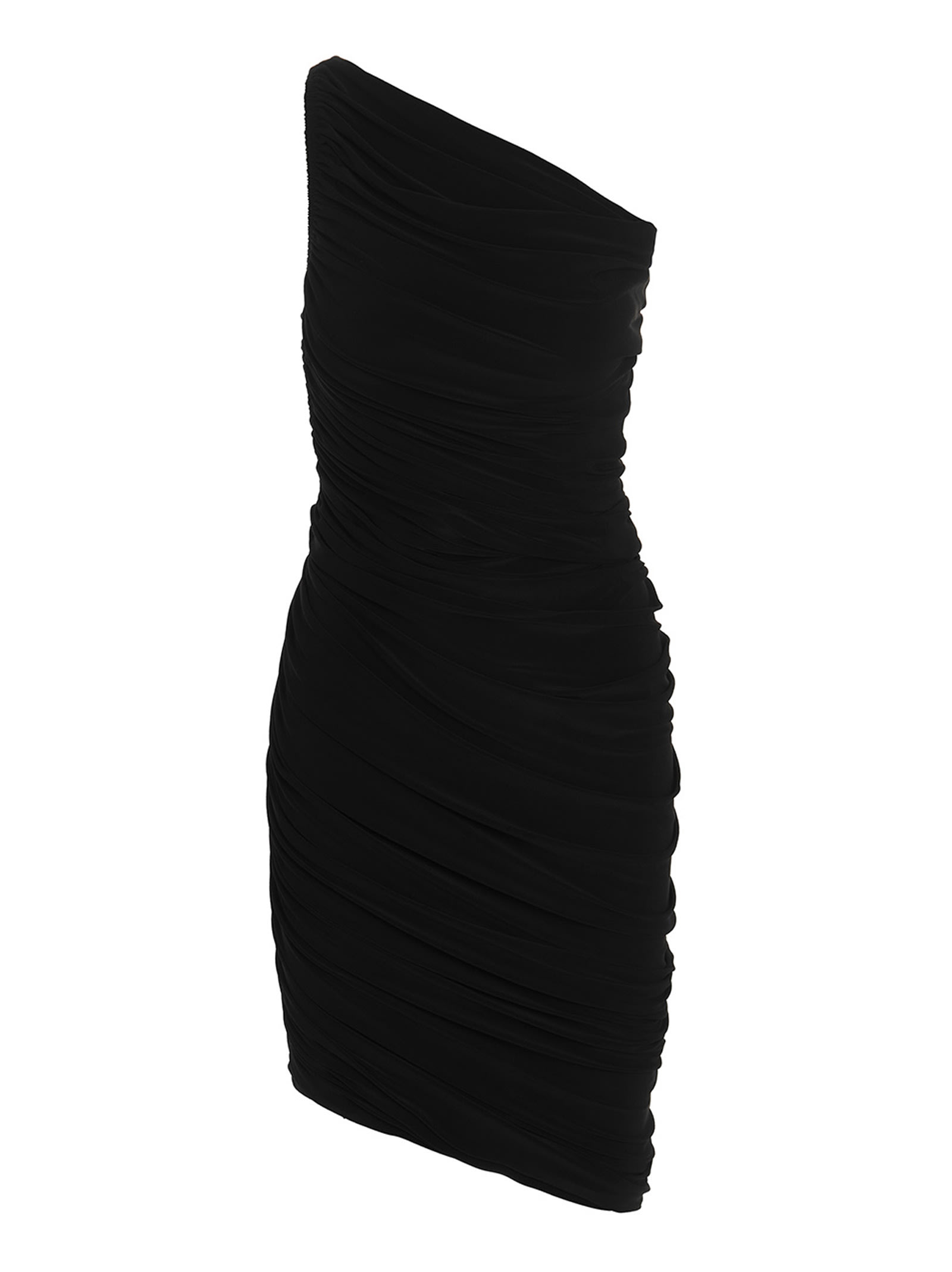 Shop Norma Kamali Diana Dress In Black