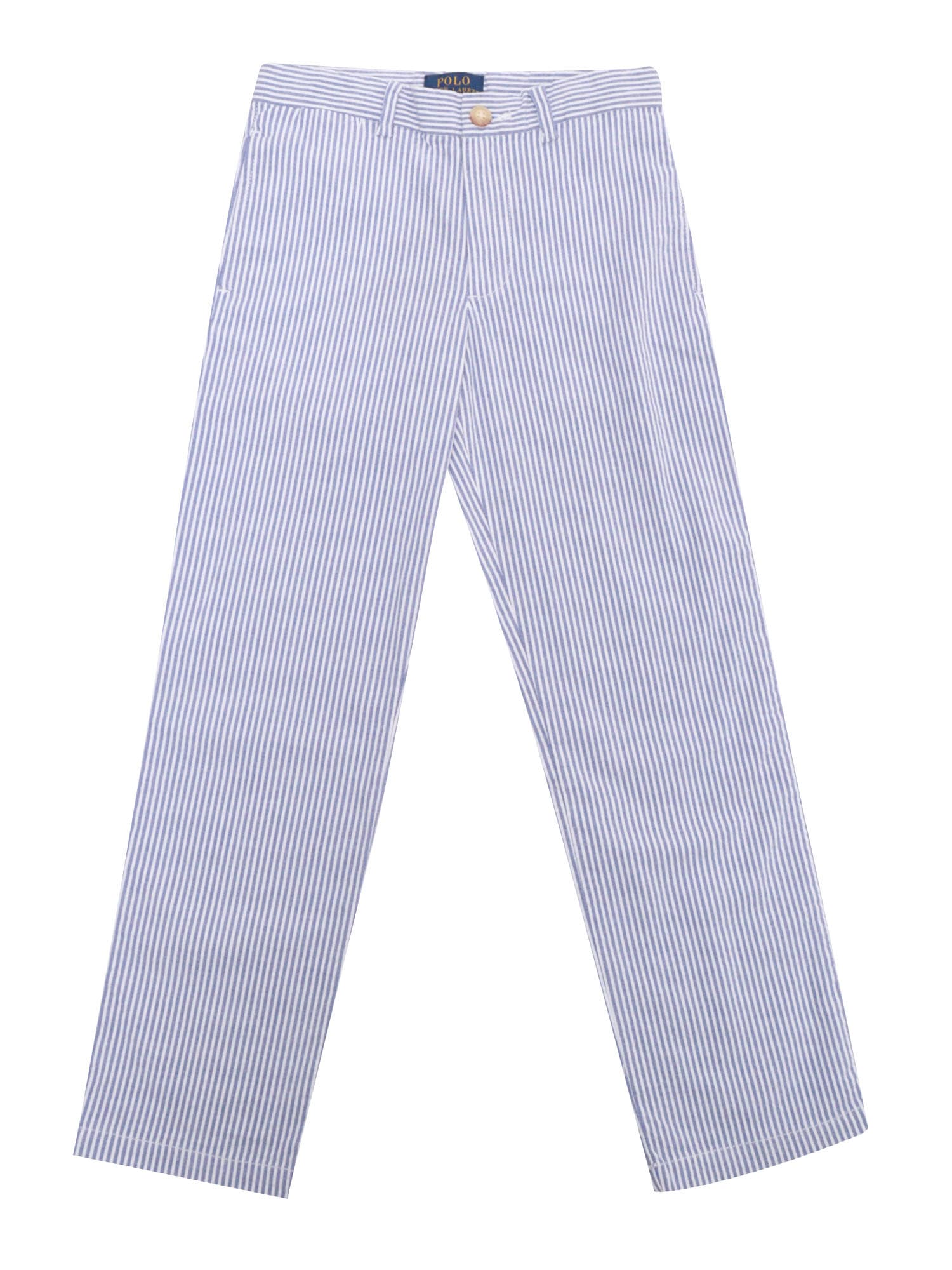 Polo Ralph Lauren Kids' Striped Trousers In Blue
