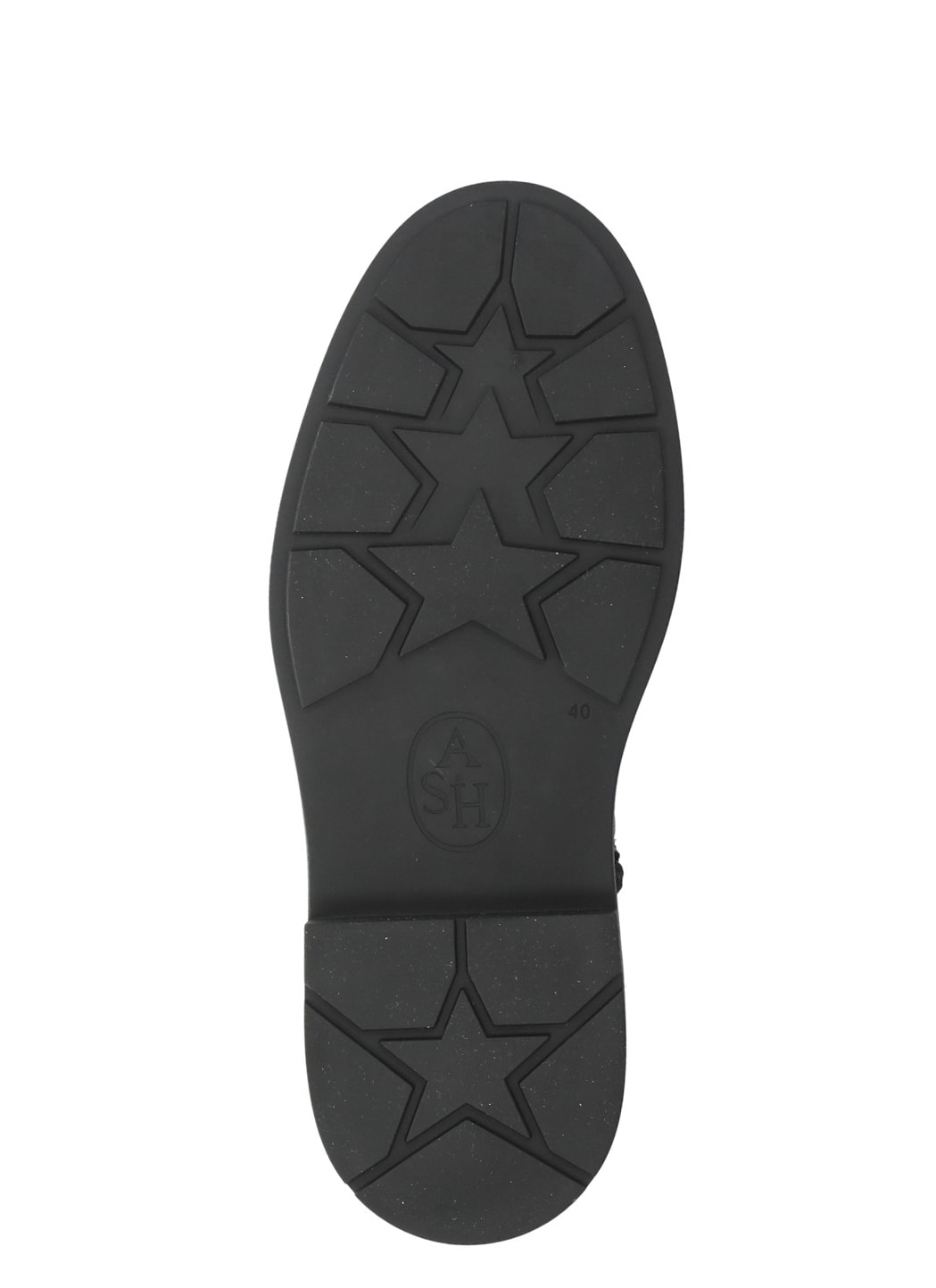 Ash Leather Chelsea Ankle Boots With Block Heel In Black