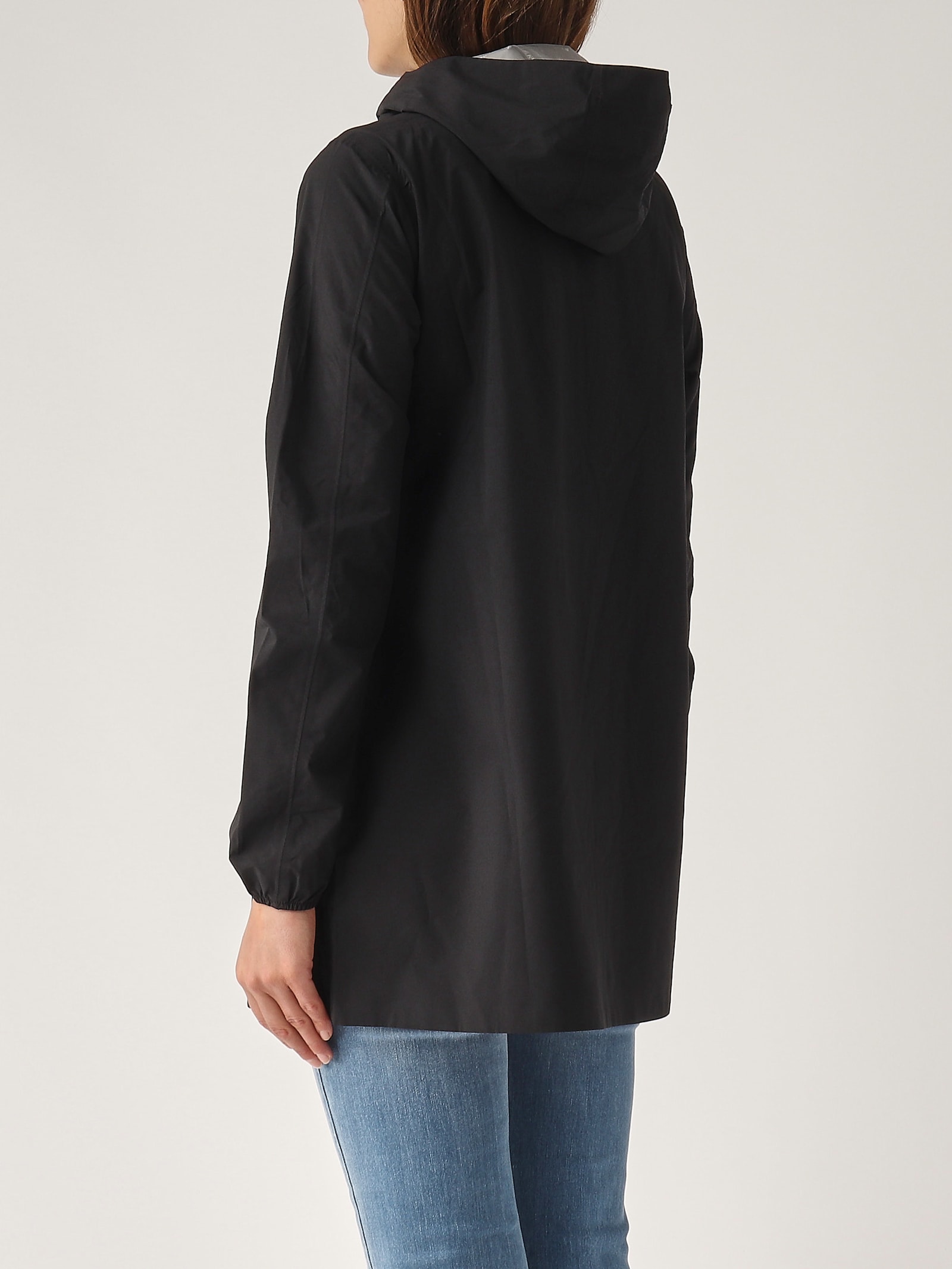 K-way Sophie Stretch Dot Jacket In Black