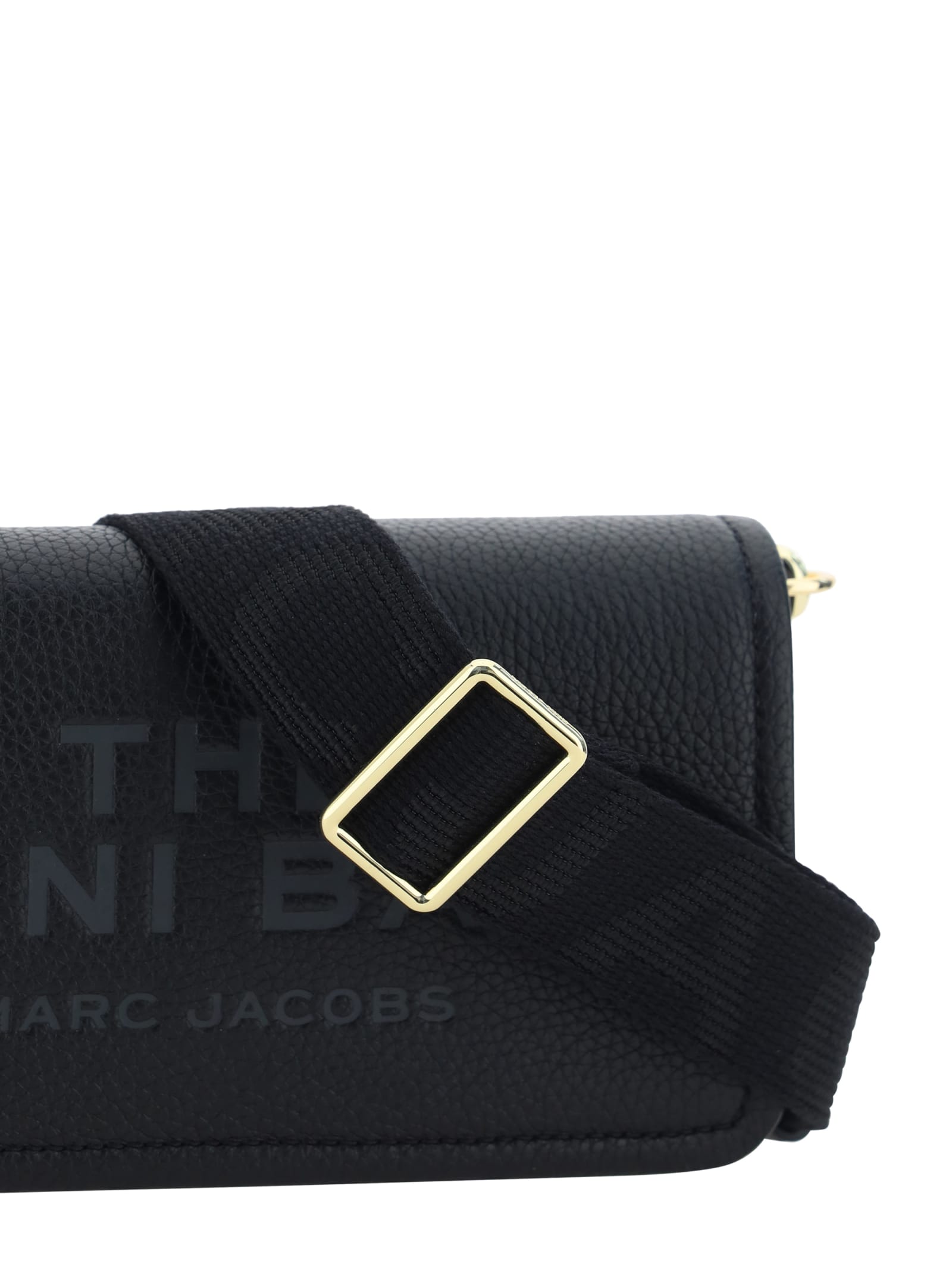 Shop Marc Jacobs The Mini Bag Shoulder Bag In Black