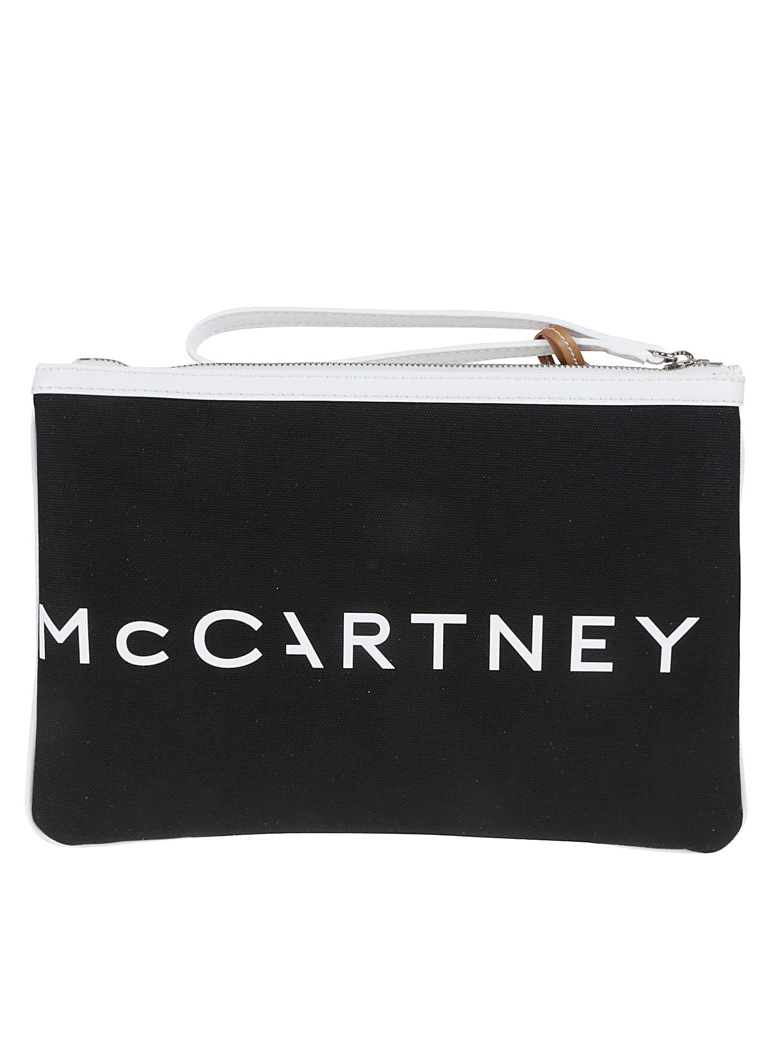 Stella Mccartney Smc Bananatex® Clutch In Black
