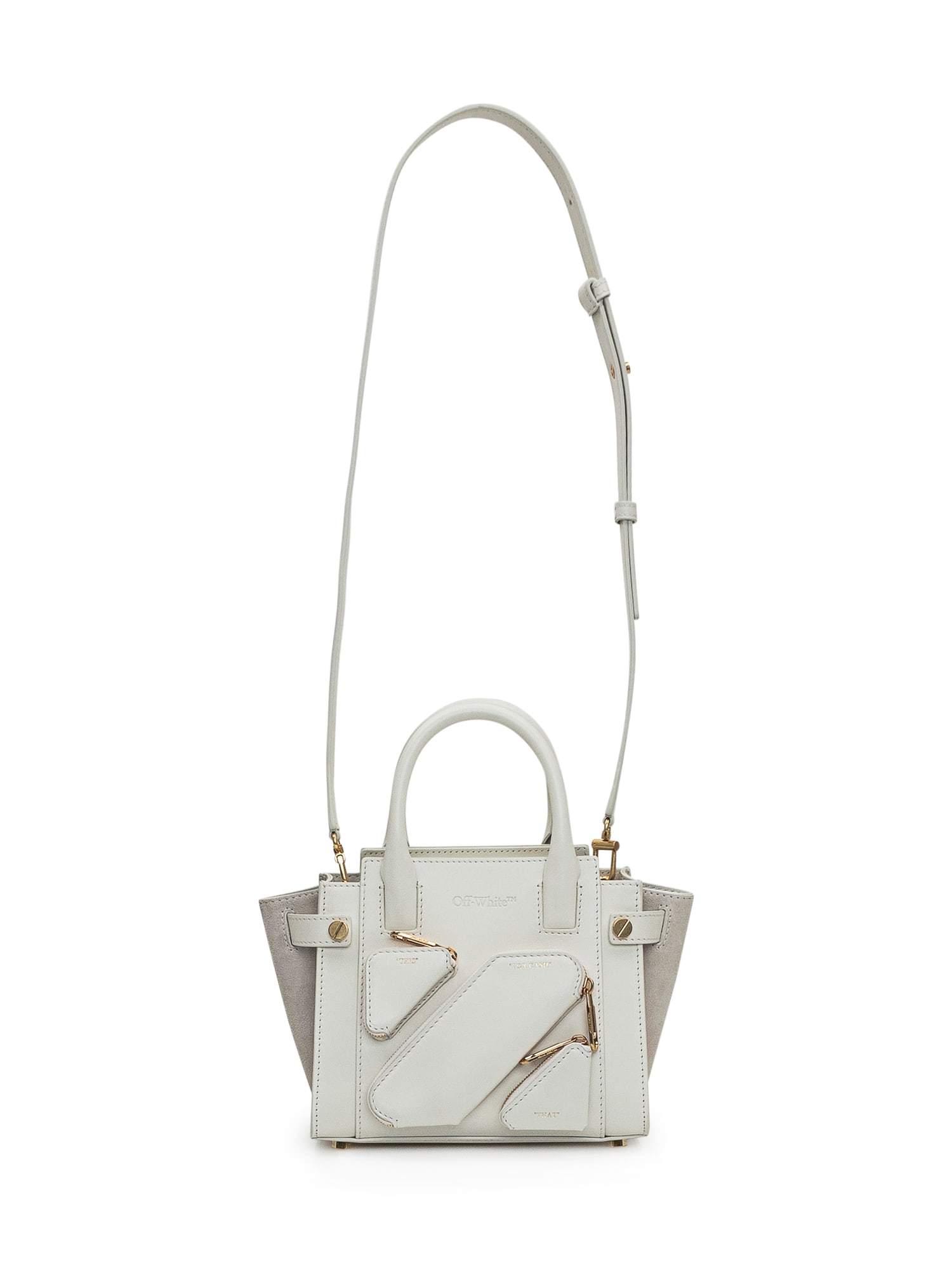 Shop Off-white City Shoulder Bag In Bianco