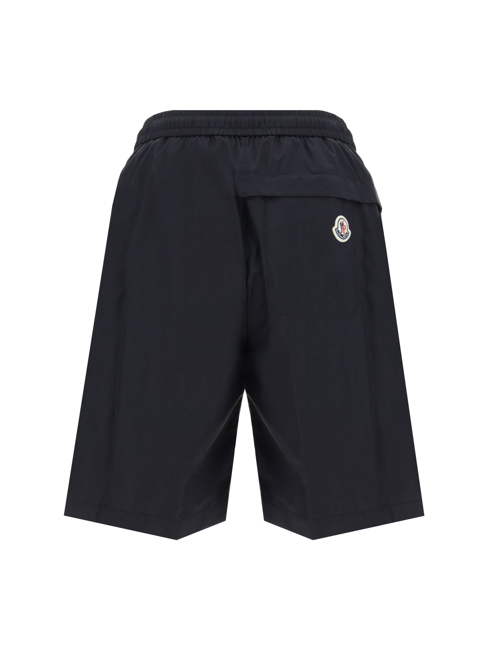 Shop Moncler Shorts In 999